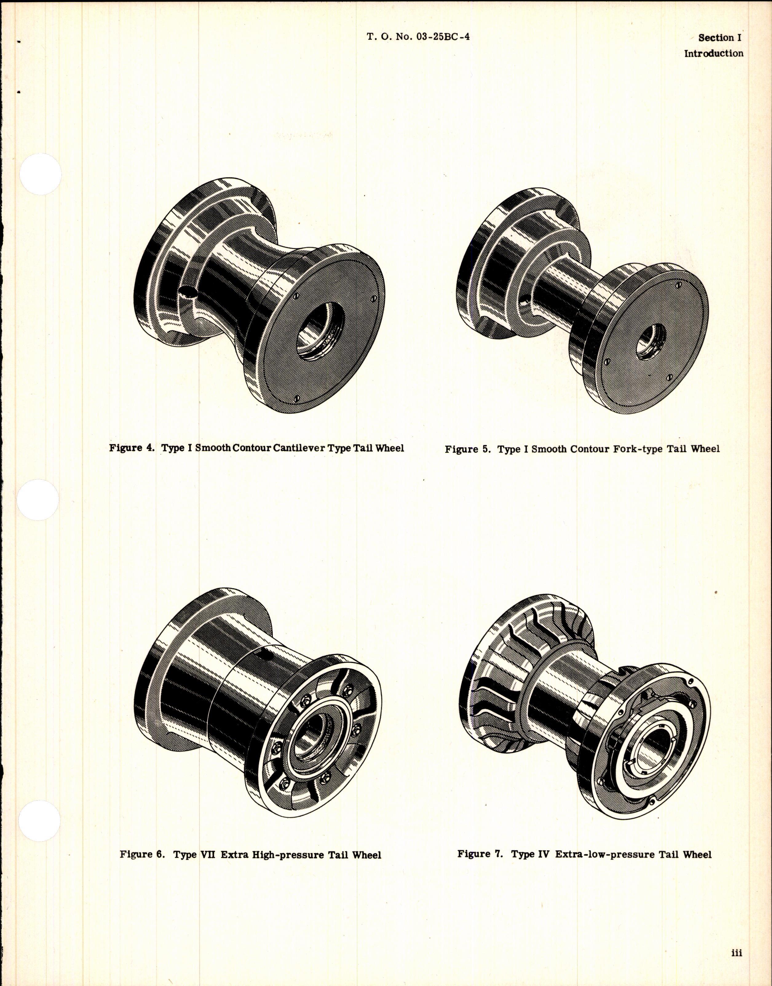 Sample page 5 from AirCorps Library document: Parts Catalog for Goodyear Nose and Tail Wheels