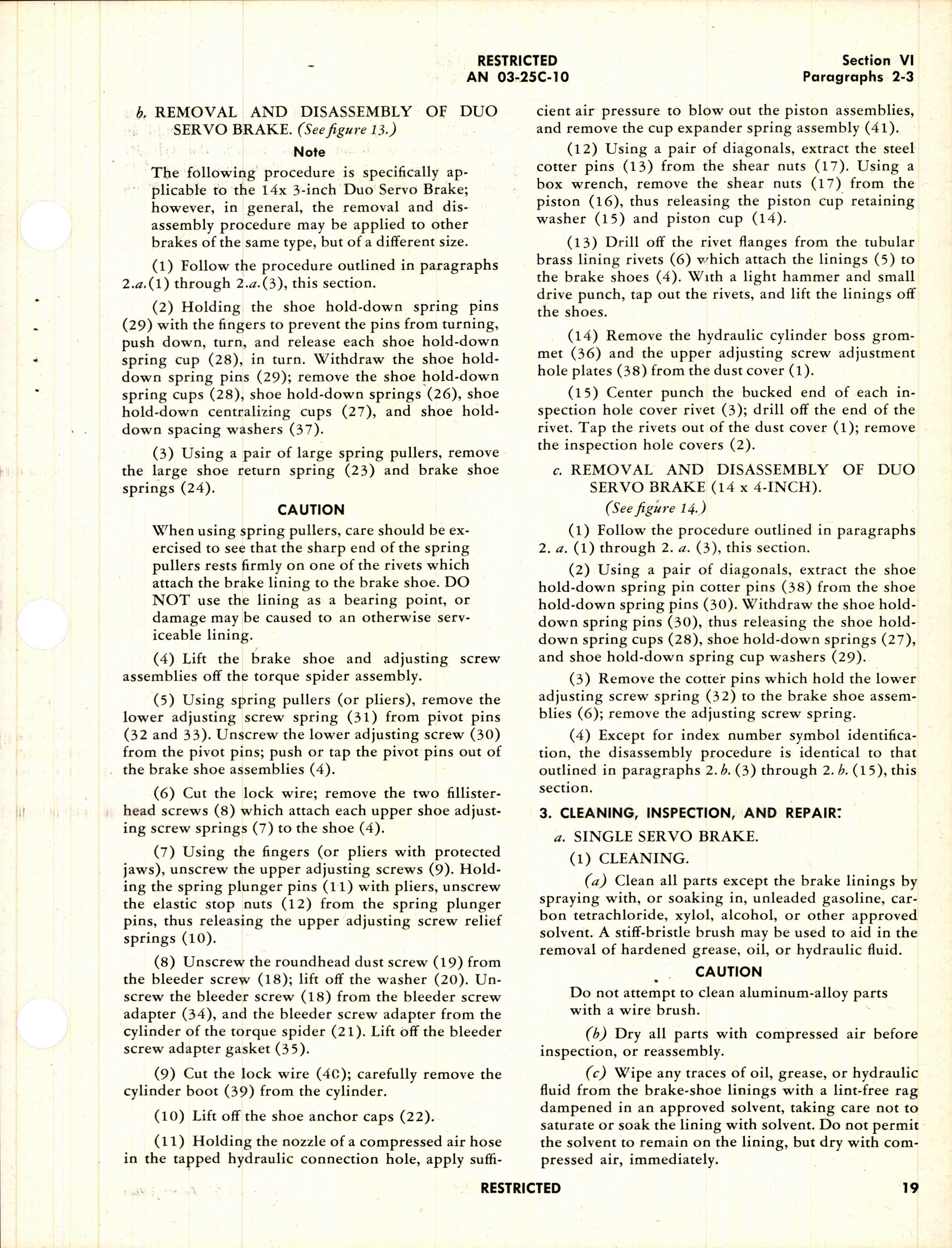 Sample page 7 from AirCorps Library document: Handbook of Instructions with Parts Catalog for Bendix Brakes - Later Types