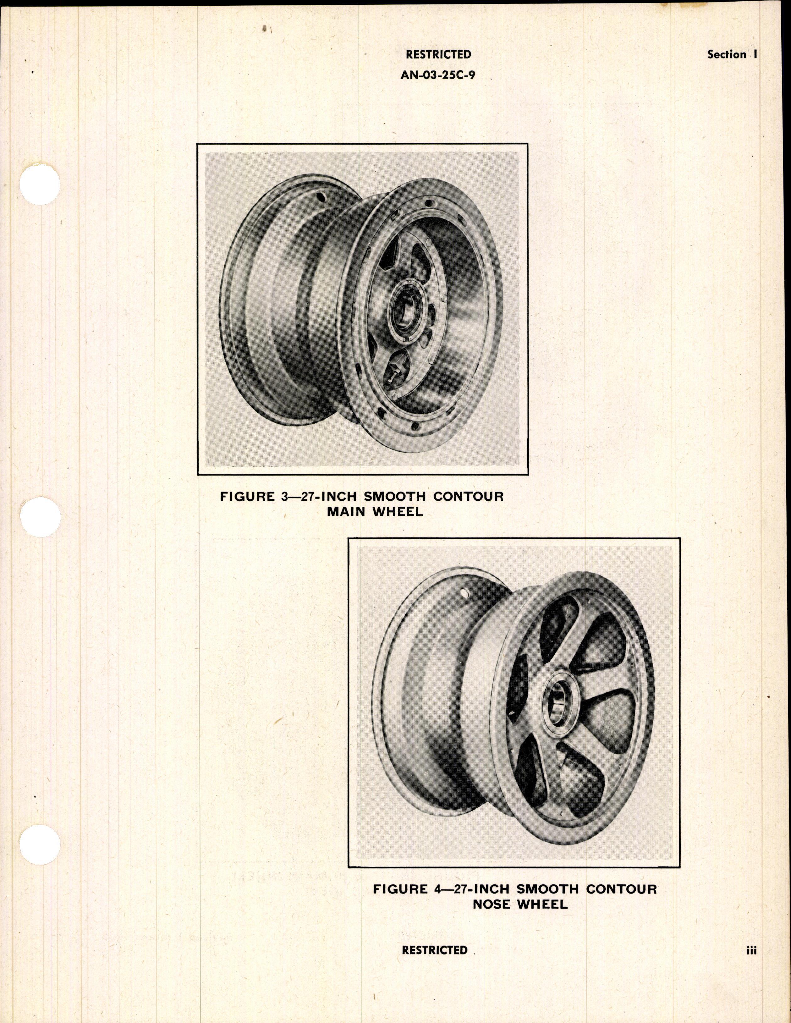 Sample page 5 from AirCorps Library document: Handbook of Instructions with Parts Catalog for Bendix Wheels