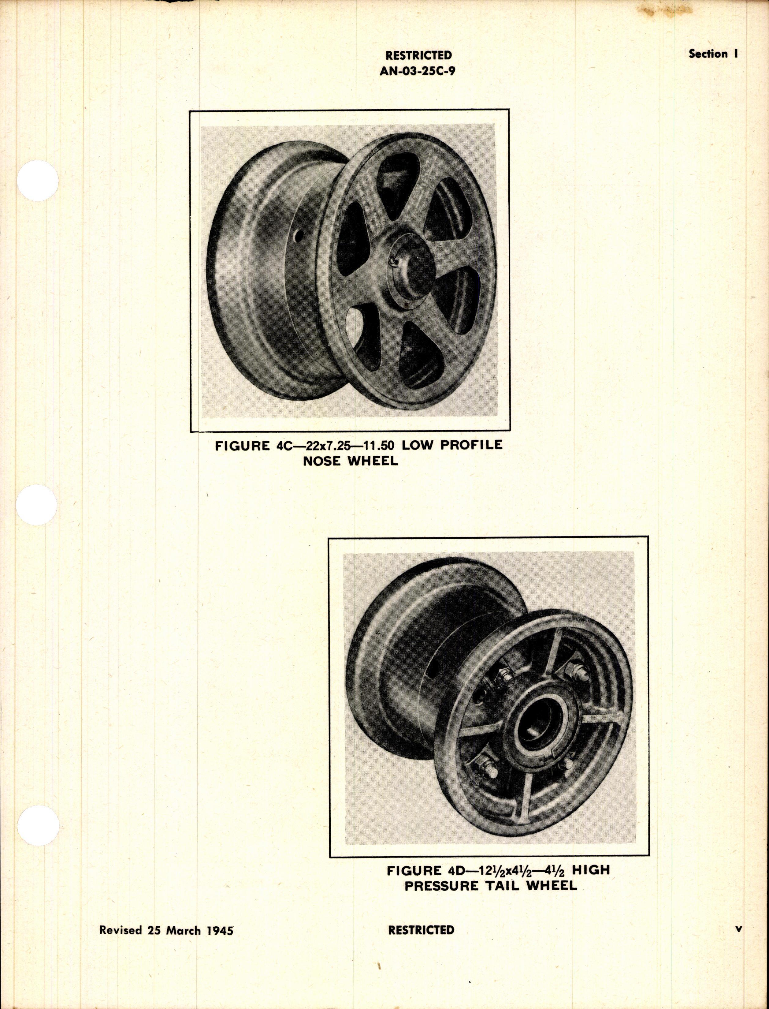 Sample page 7 from AirCorps Library document: Handbook of Instructions with Parts Catalog for Bendix Wheels