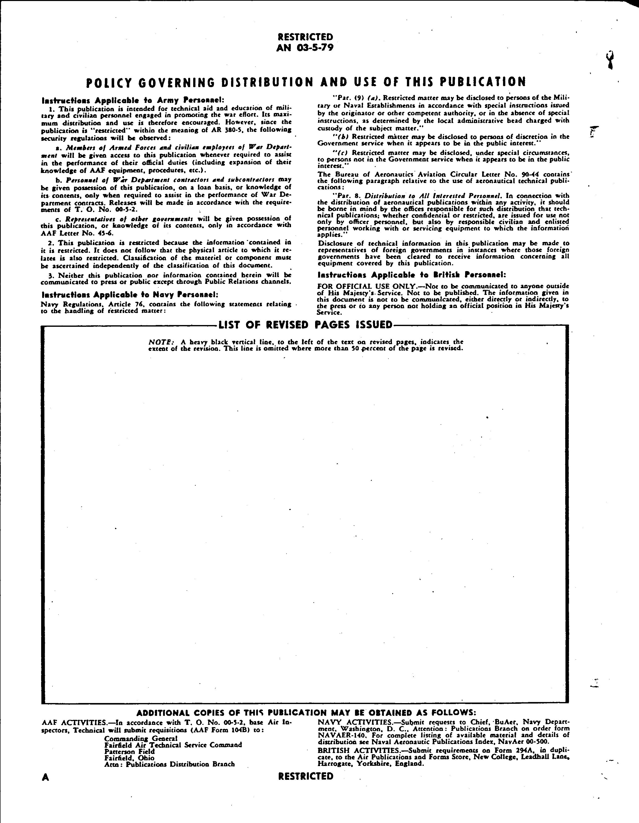 Sample page 2 from AirCorps Library document: Service and Instructions for High-Tension Booster Coils