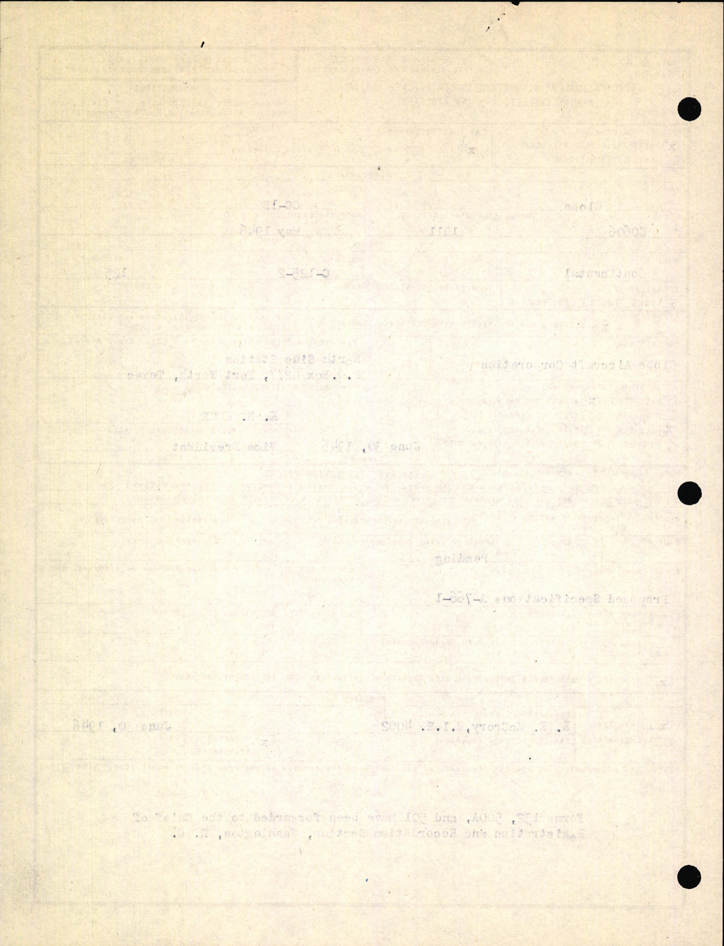 Sample page 6 from AirCorps Library document: Technical Information for Serial Number 1011