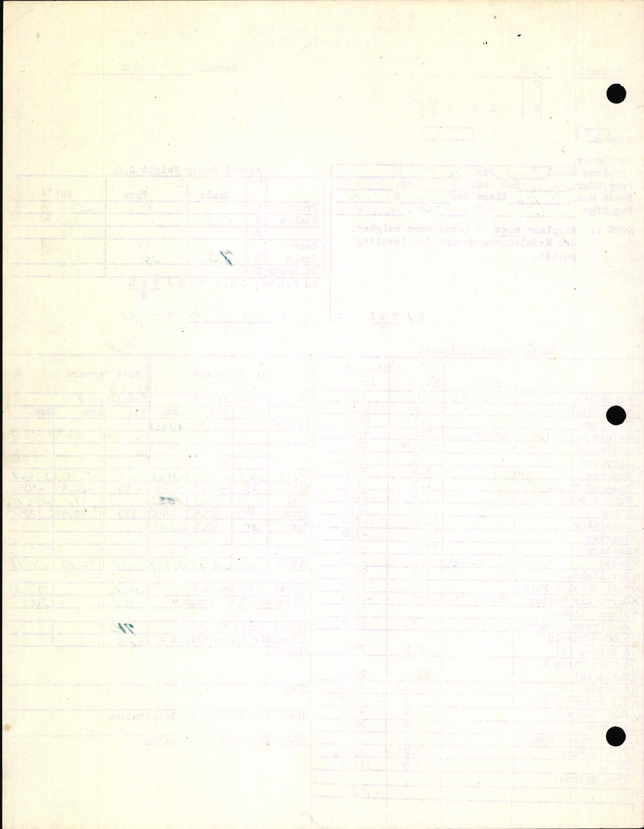 Sample page 6 from AirCorps Library document: Technical Information for Serial Number 1035