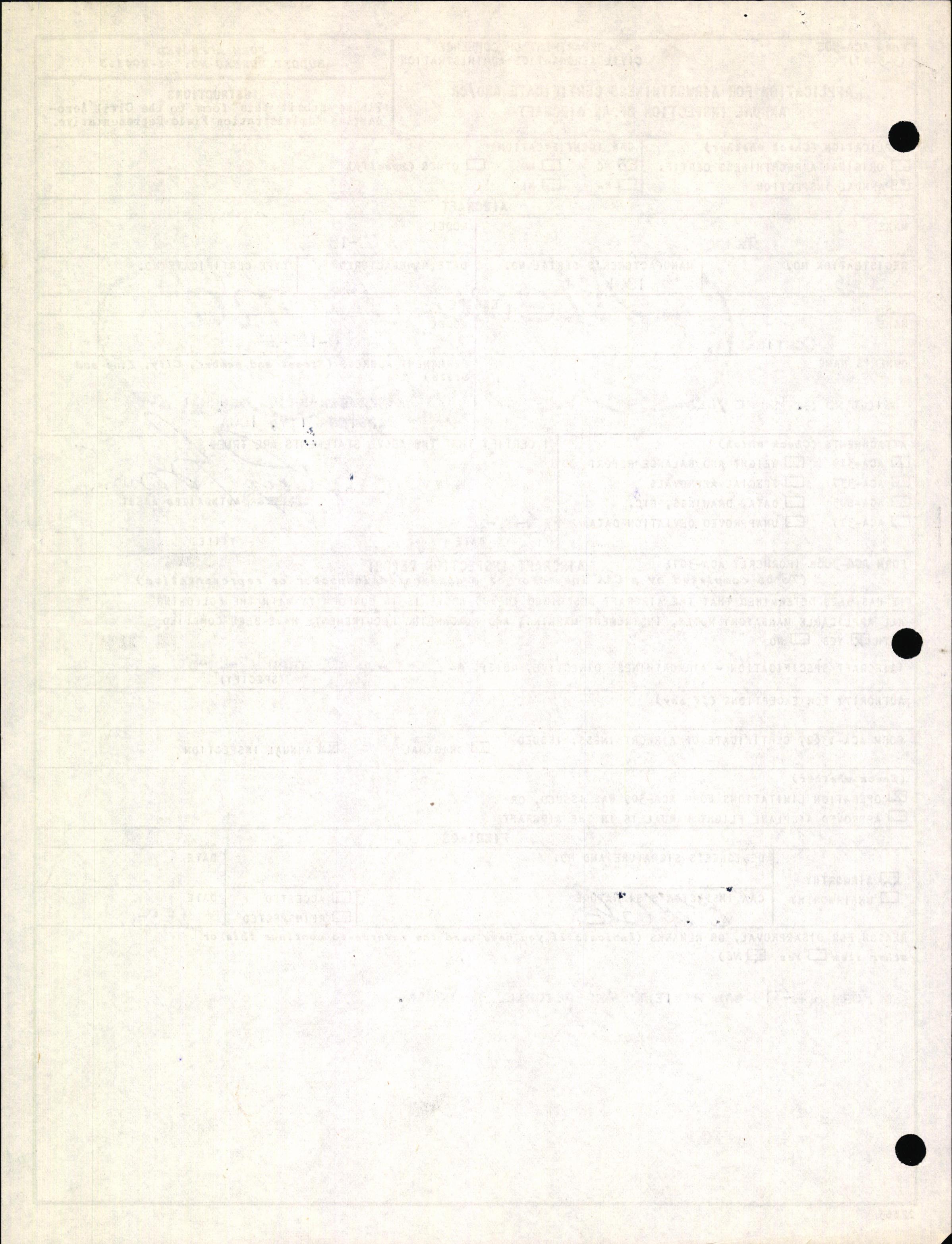 Sample page 4 from AirCorps Library document: Technical Information for Serial Number 1061