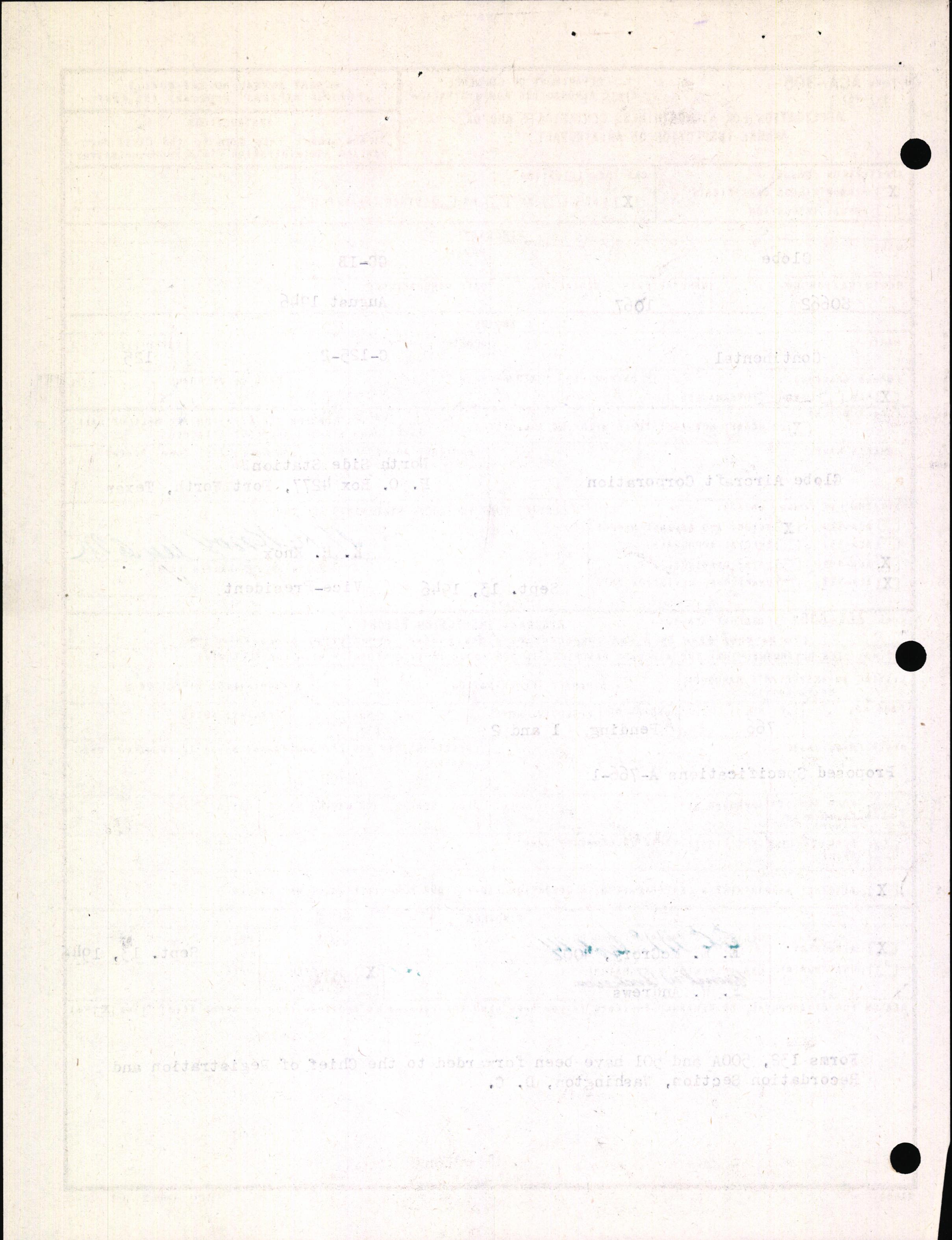 Sample page 6 from AirCorps Library document: Technical Information for Serial Number 1067