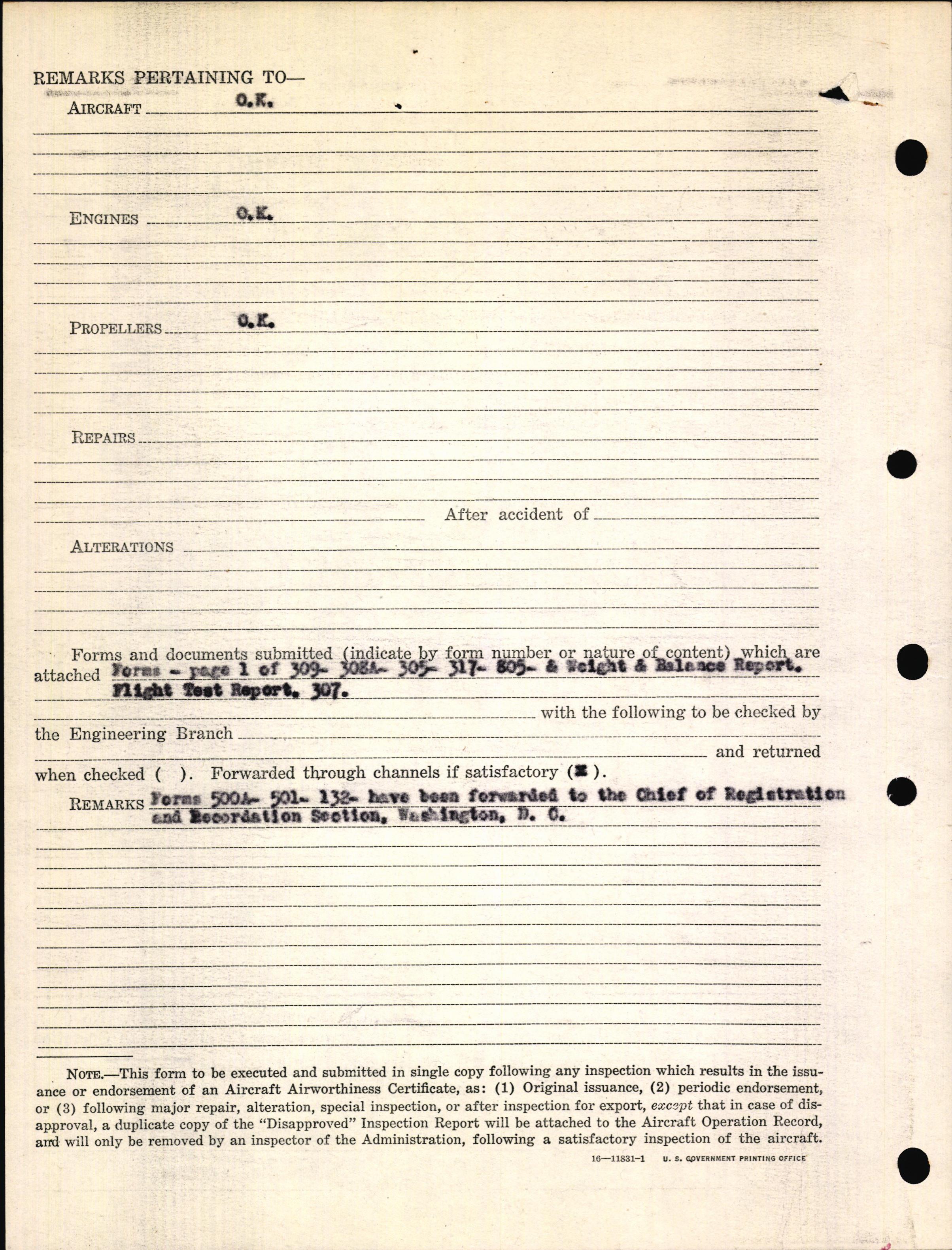 Sample page 8 from AirCorps Library document: Technical Information for Serial Number 10