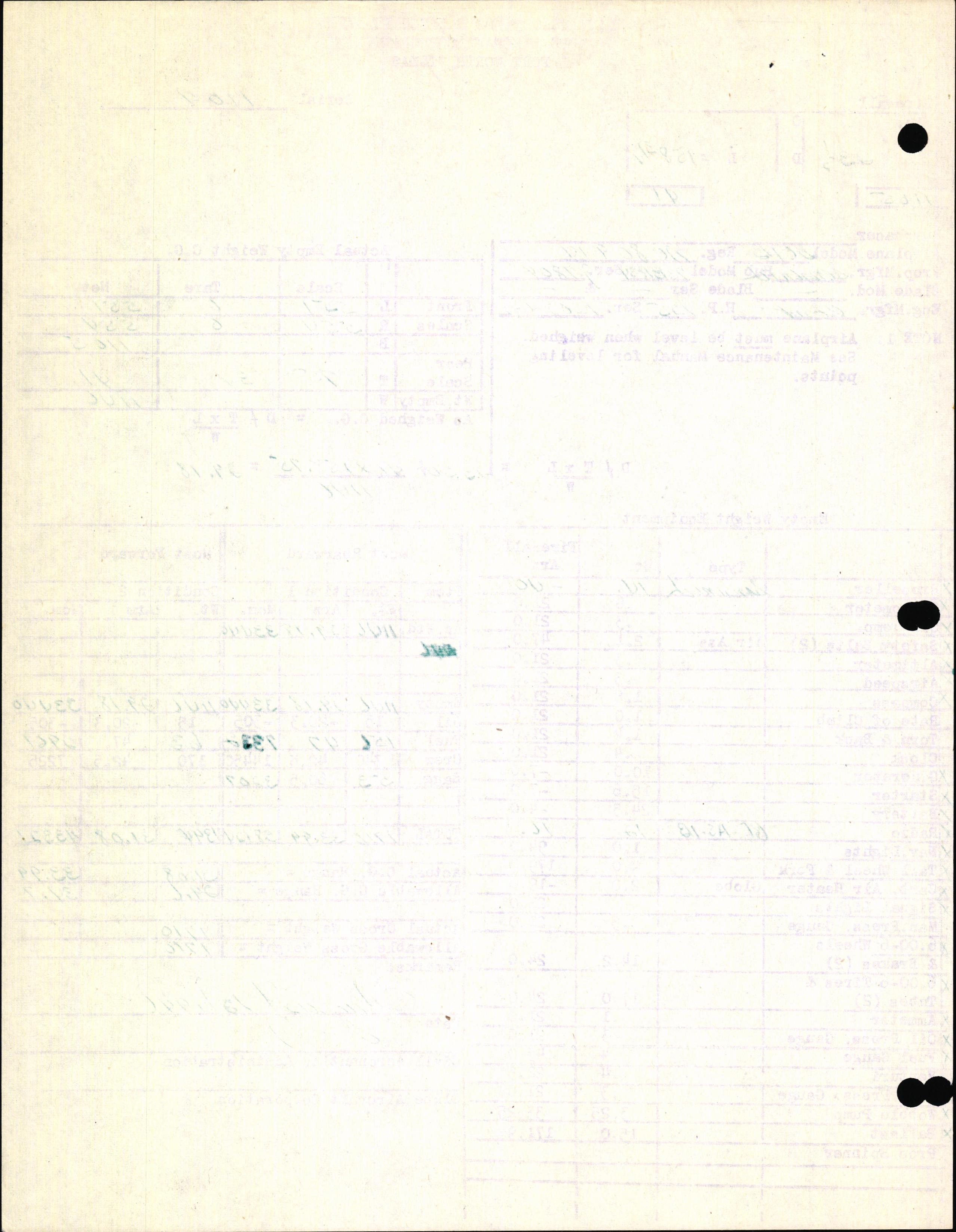 Sample page 6 from AirCorps Library document: Technical Information for Serial Number 1107