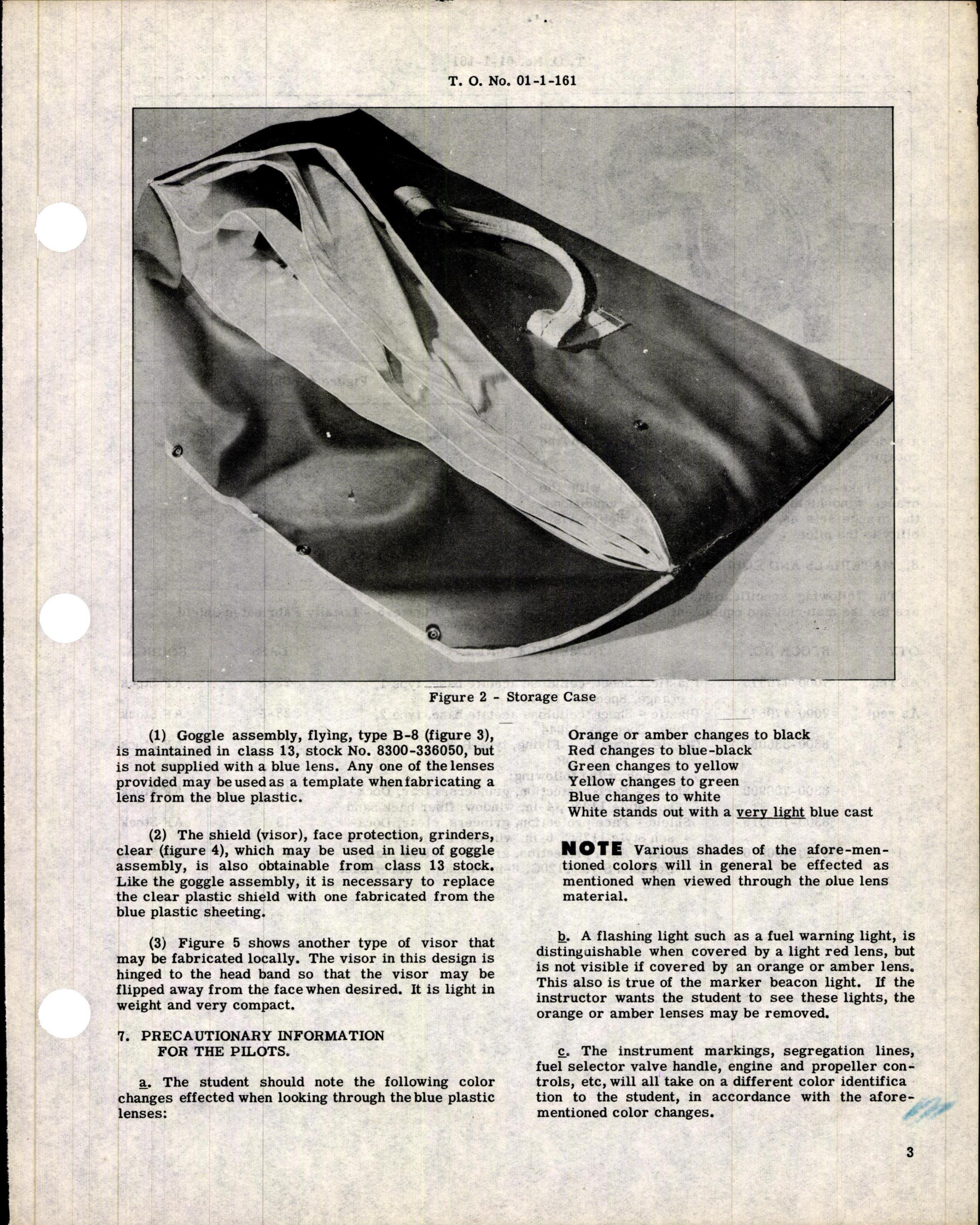 Sample page 3 from AirCorps Library document: Two Color View Limiter for Instrument Flying Training