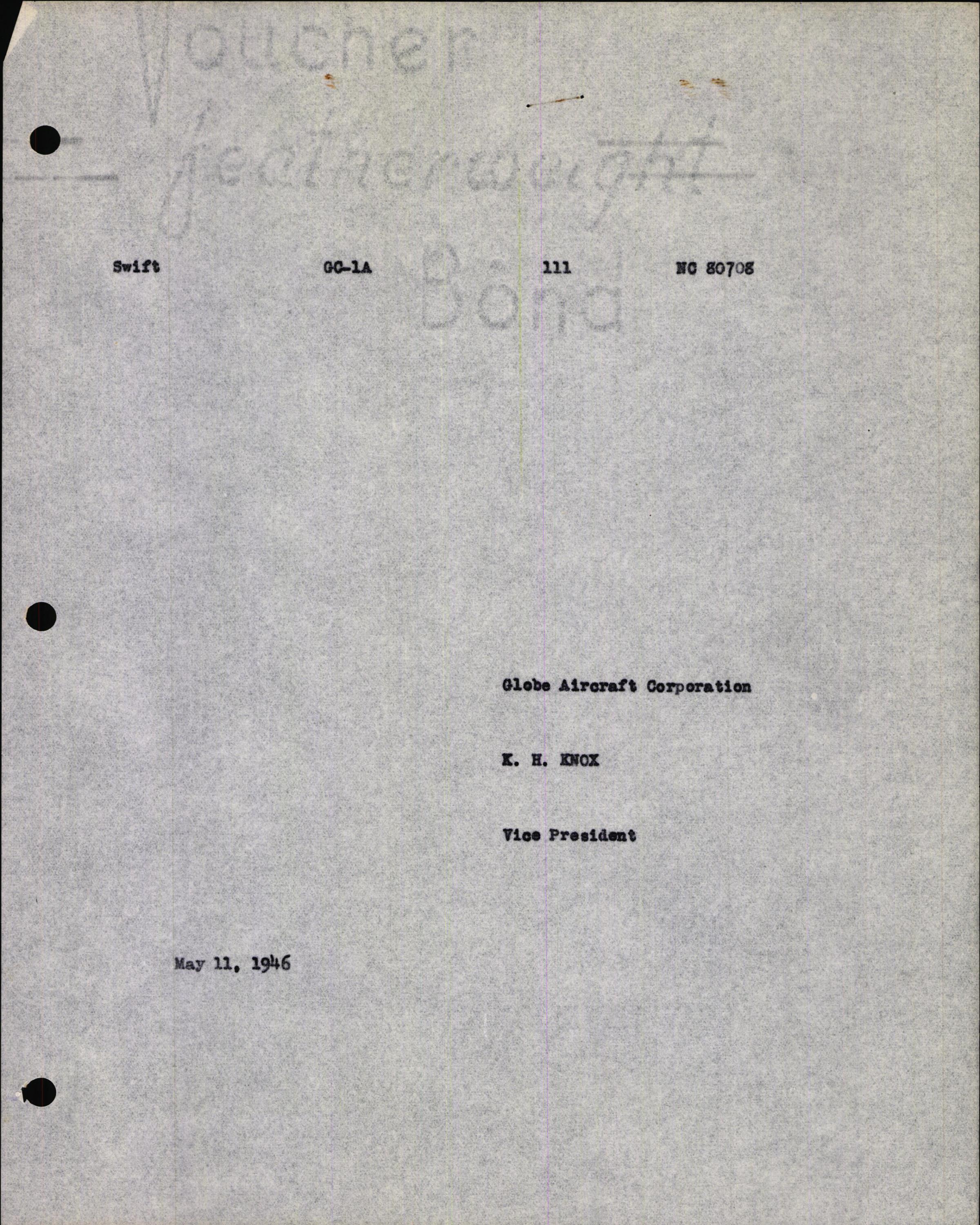 Sample page 9 from AirCorps Library document: Technical Information for Serial Number 111