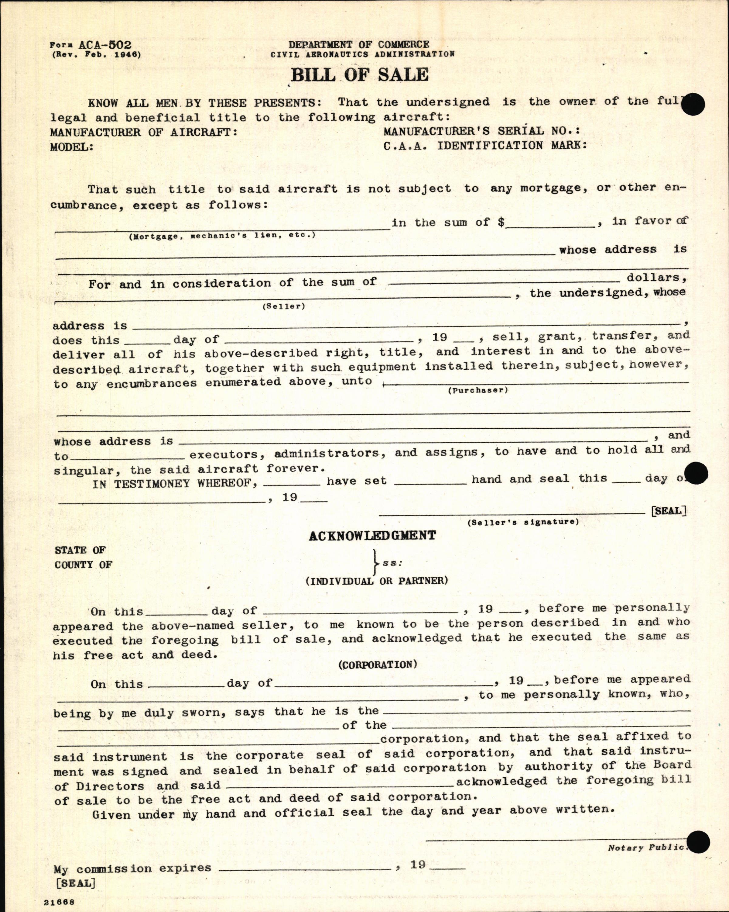 Sample page 4 from AirCorps Library document: Technical Information for Serial Number 1129