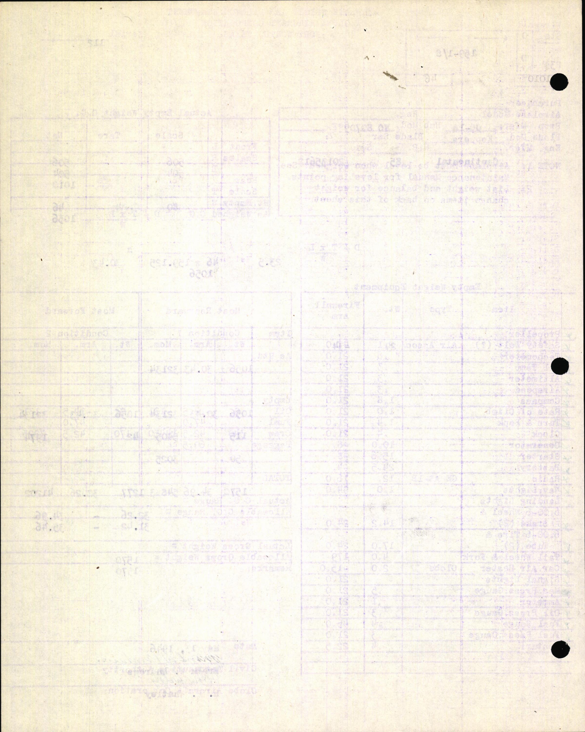 Sample page 12 from AirCorps Library document: Technical Information for Serial Number 112