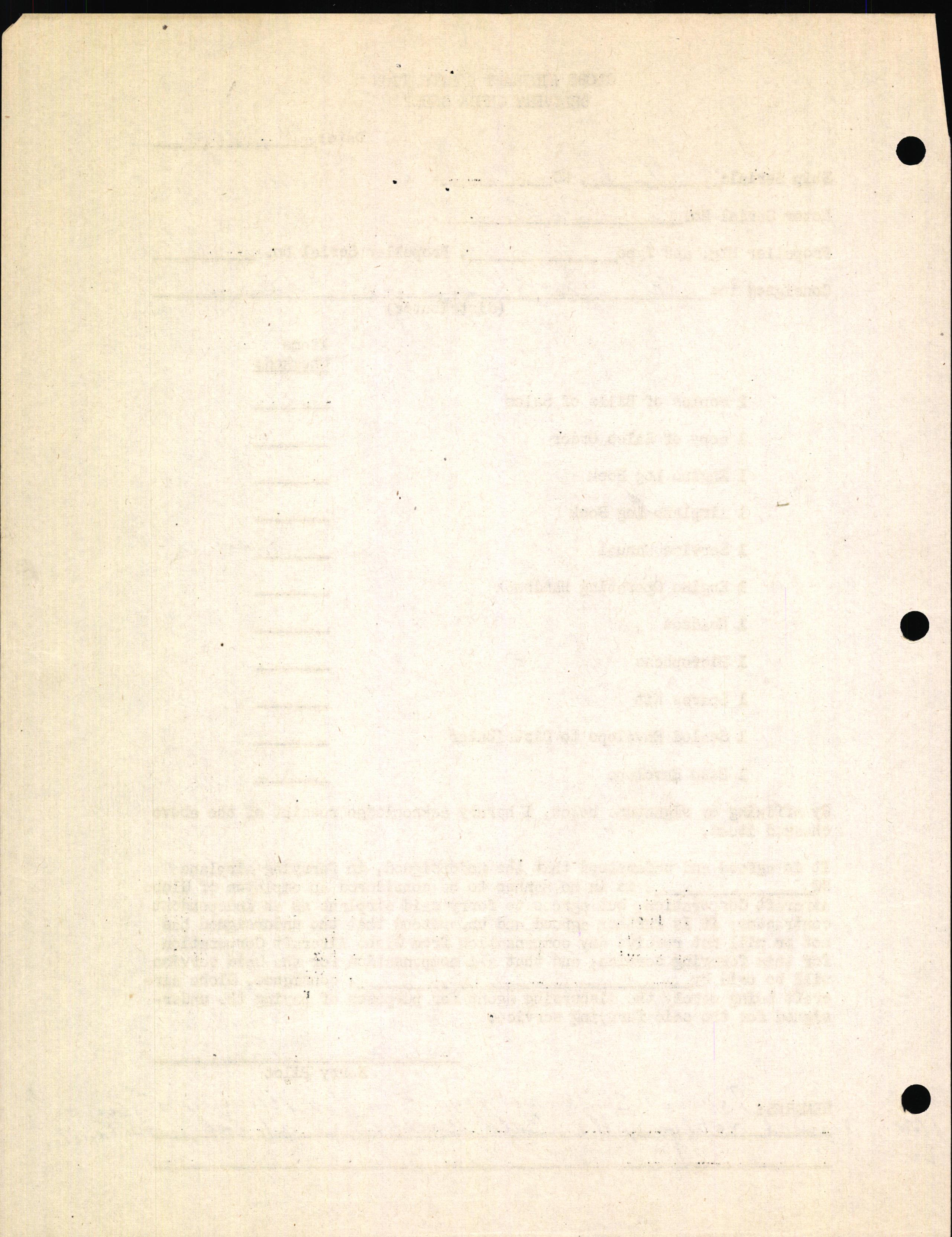 Sample page 6 from AirCorps Library document: Technical Information for Serial Number 1132