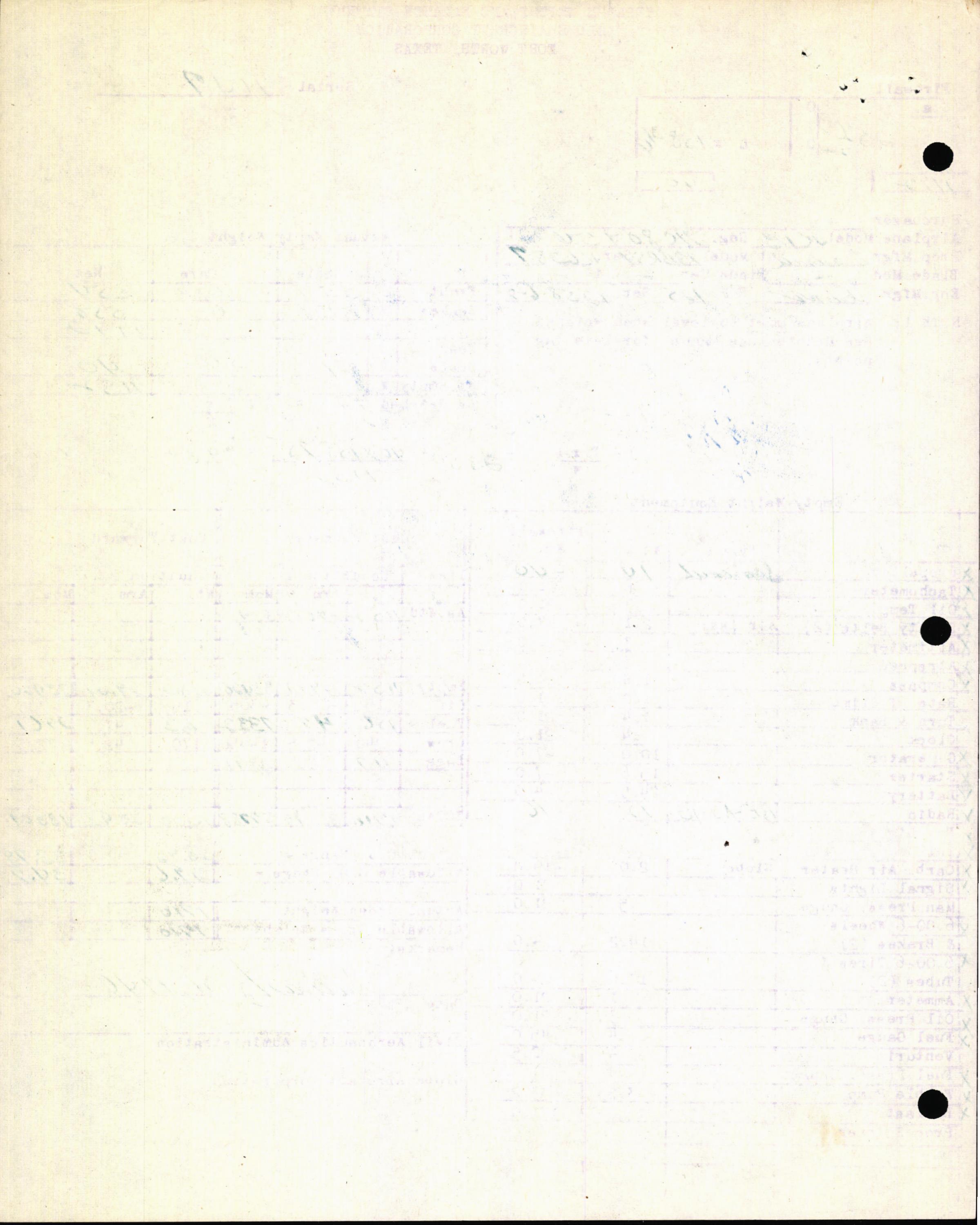 Sample page 6 from AirCorps Library document: Technical Information for Serial Number 1147