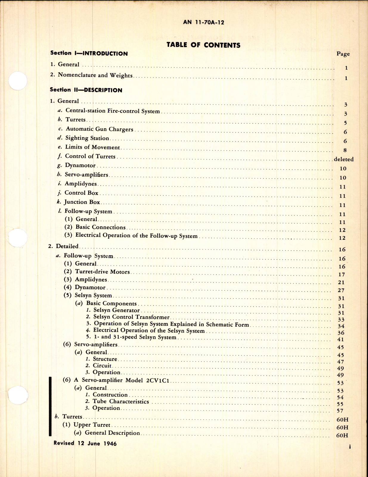 Sample page 5 from AirCorps Library document: Operation & Service Instructions for Remote Control Turret System for A-26