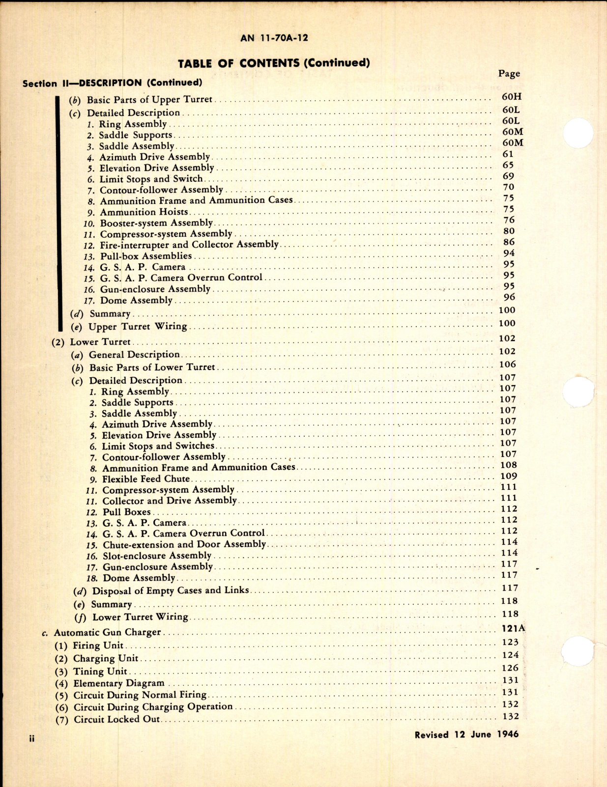 Sample page 6 from AirCorps Library document: Operation & Service Instructions for Remote Control Turret System for A-26