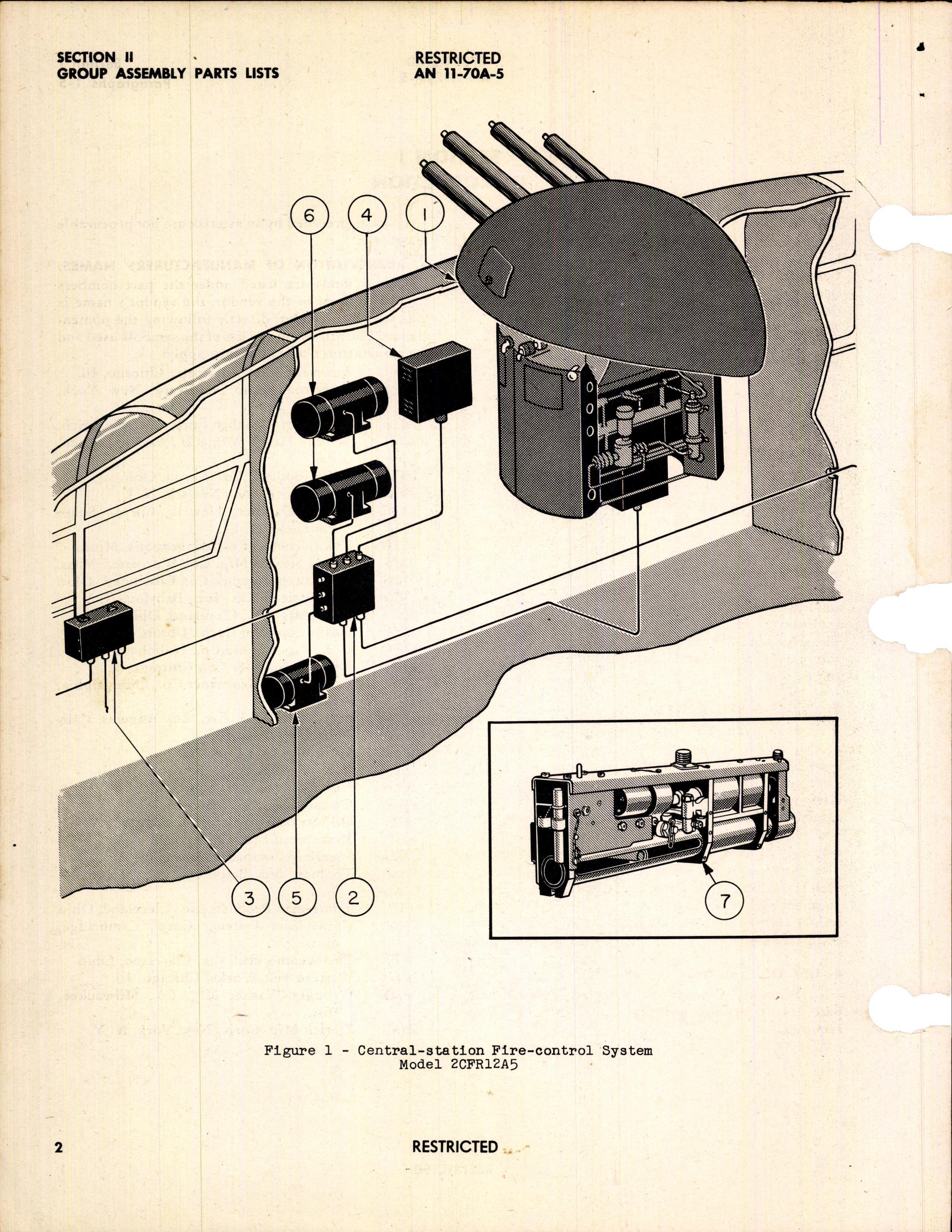 Sample page 6 from AirCorps Library document: Parts Catalog for Central-Station Fire-Control System for P-61 Aircraft