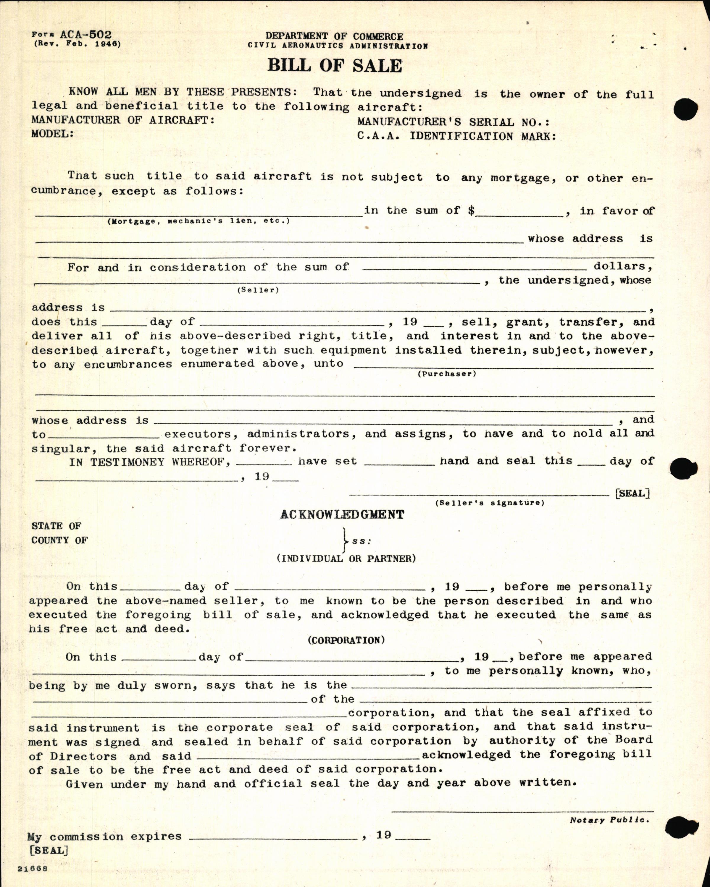 Sample page 6 from AirCorps Library document: Technical Information for Serial Number 1194