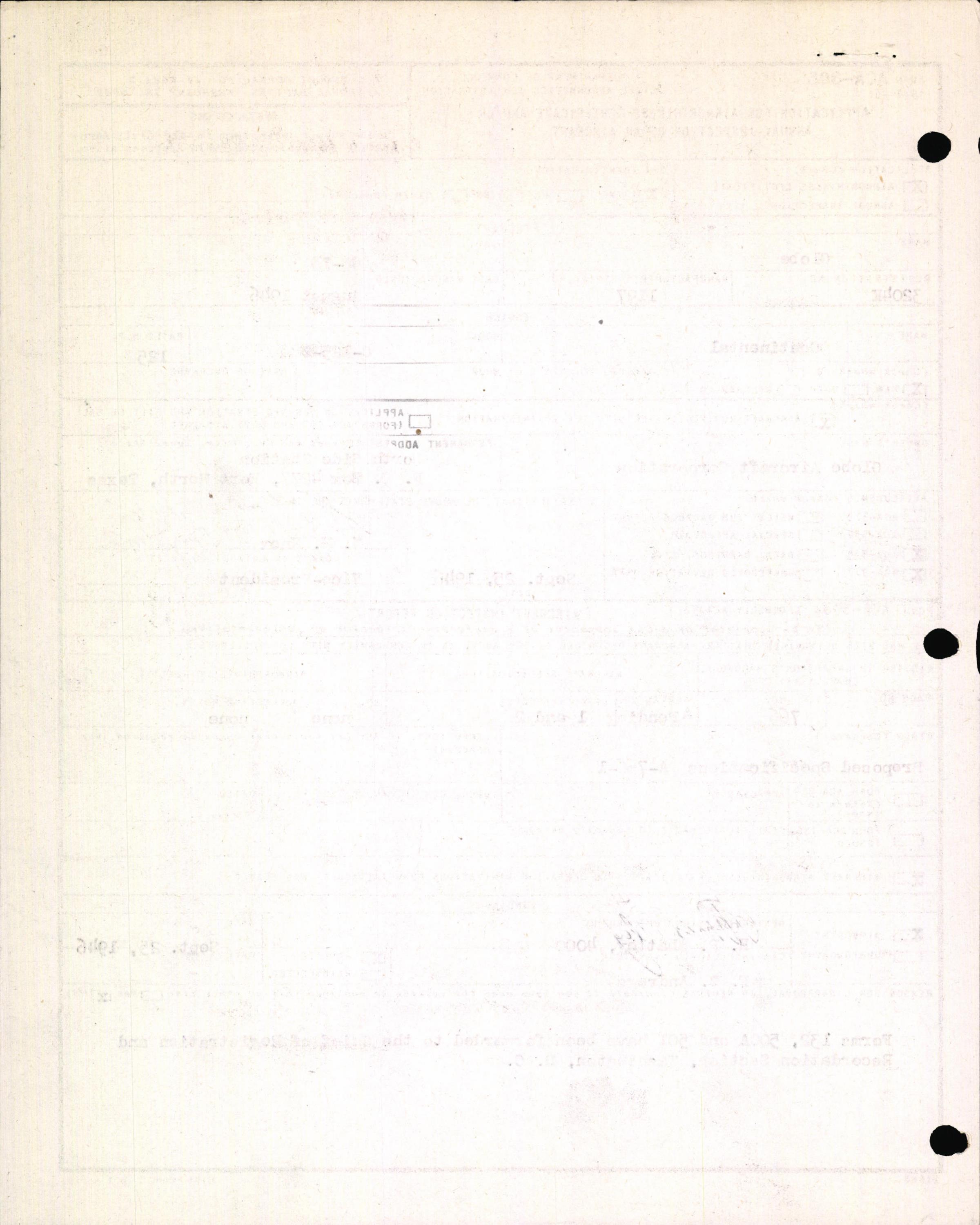 Sample page 4 from AirCorps Library document: Technical Information for Serial Number 1197