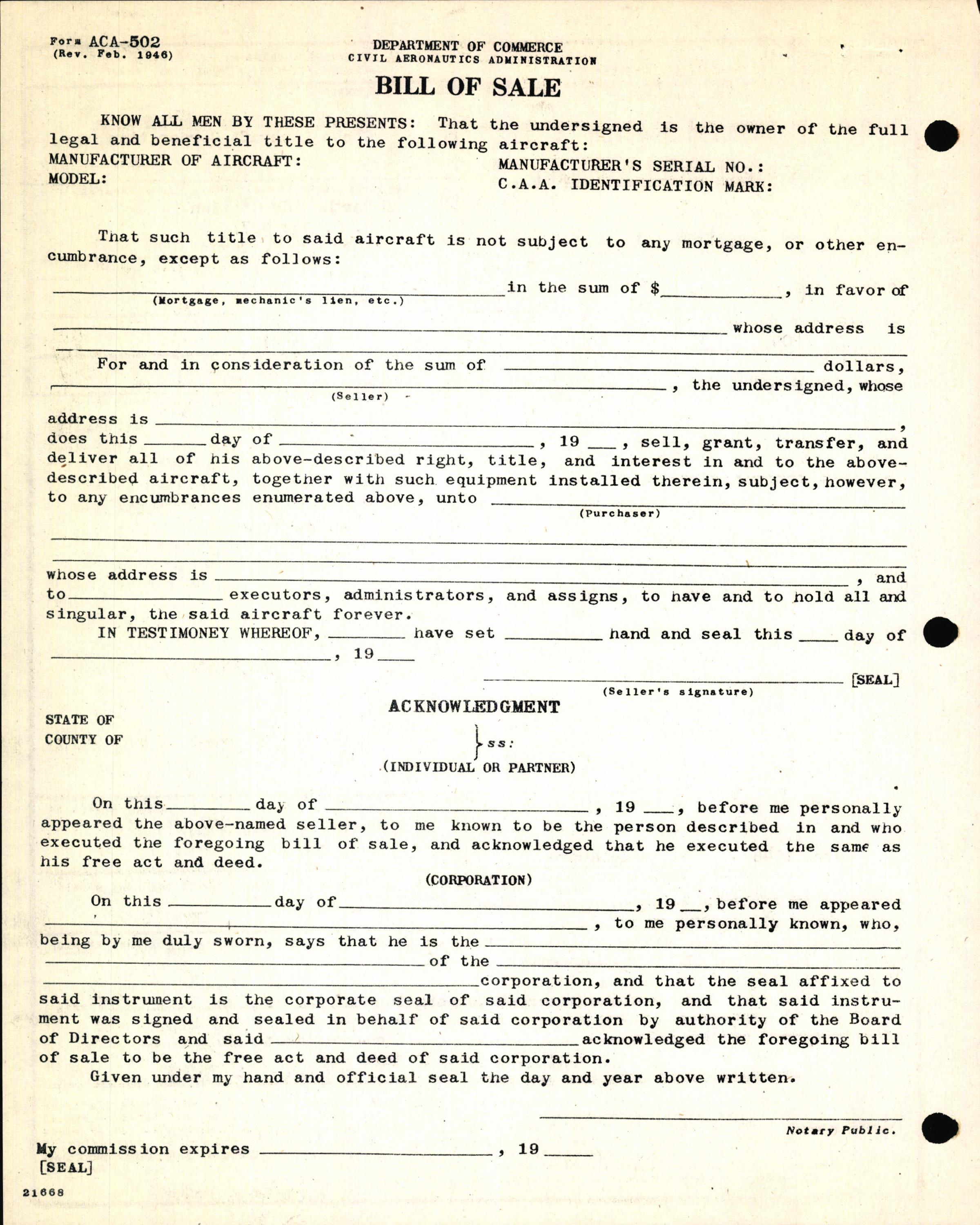 Sample page 6 from AirCorps Library document: Technical Information for Serial Number 1200