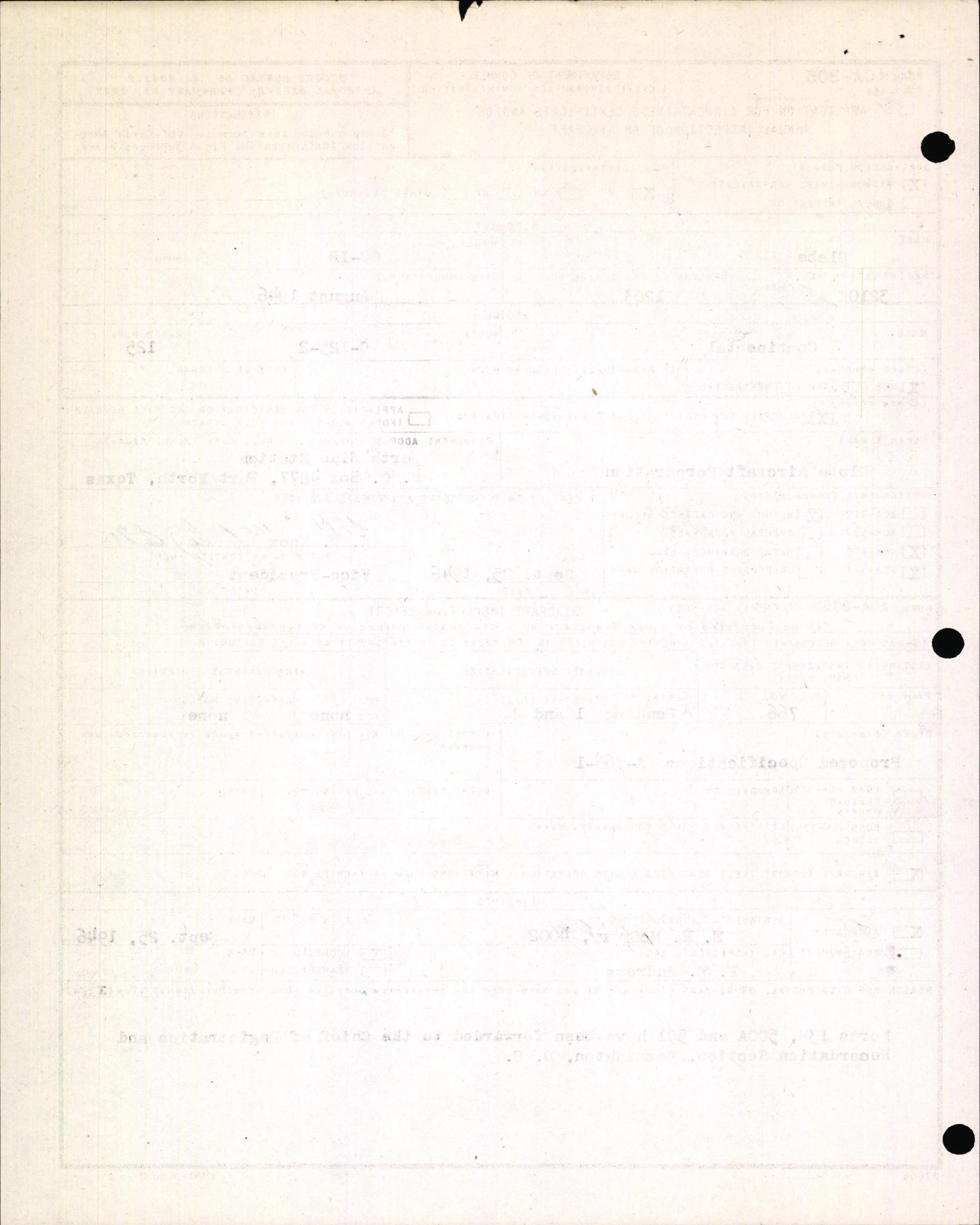 Sample page 6 from AirCorps Library document: Technical Information for Serial Number 1203