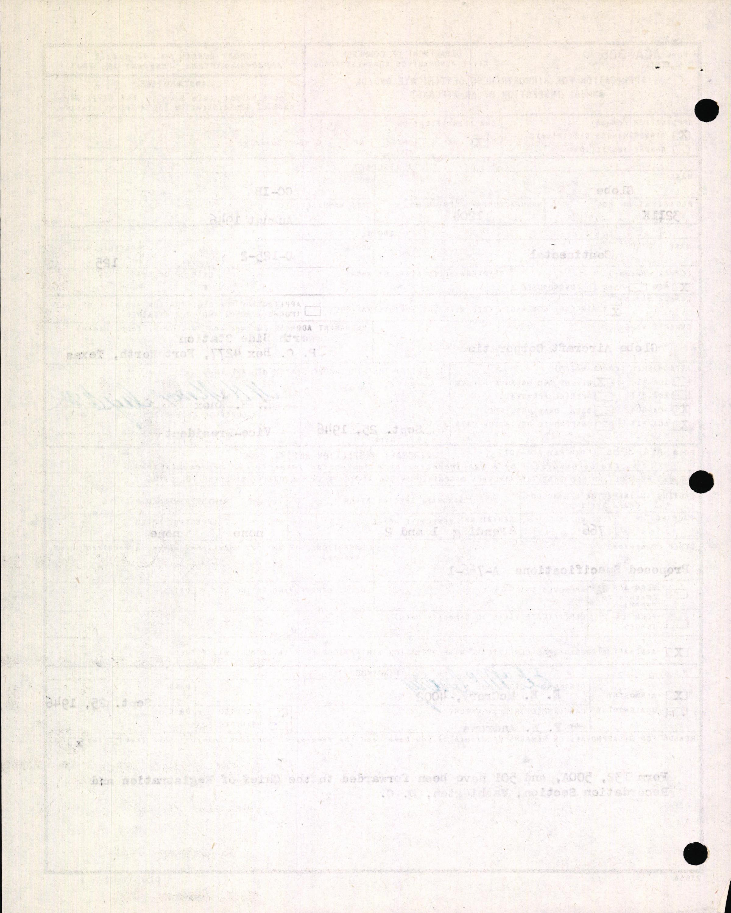 Sample page 4 from AirCorps Library document: Technical Information for Serial Number 1204