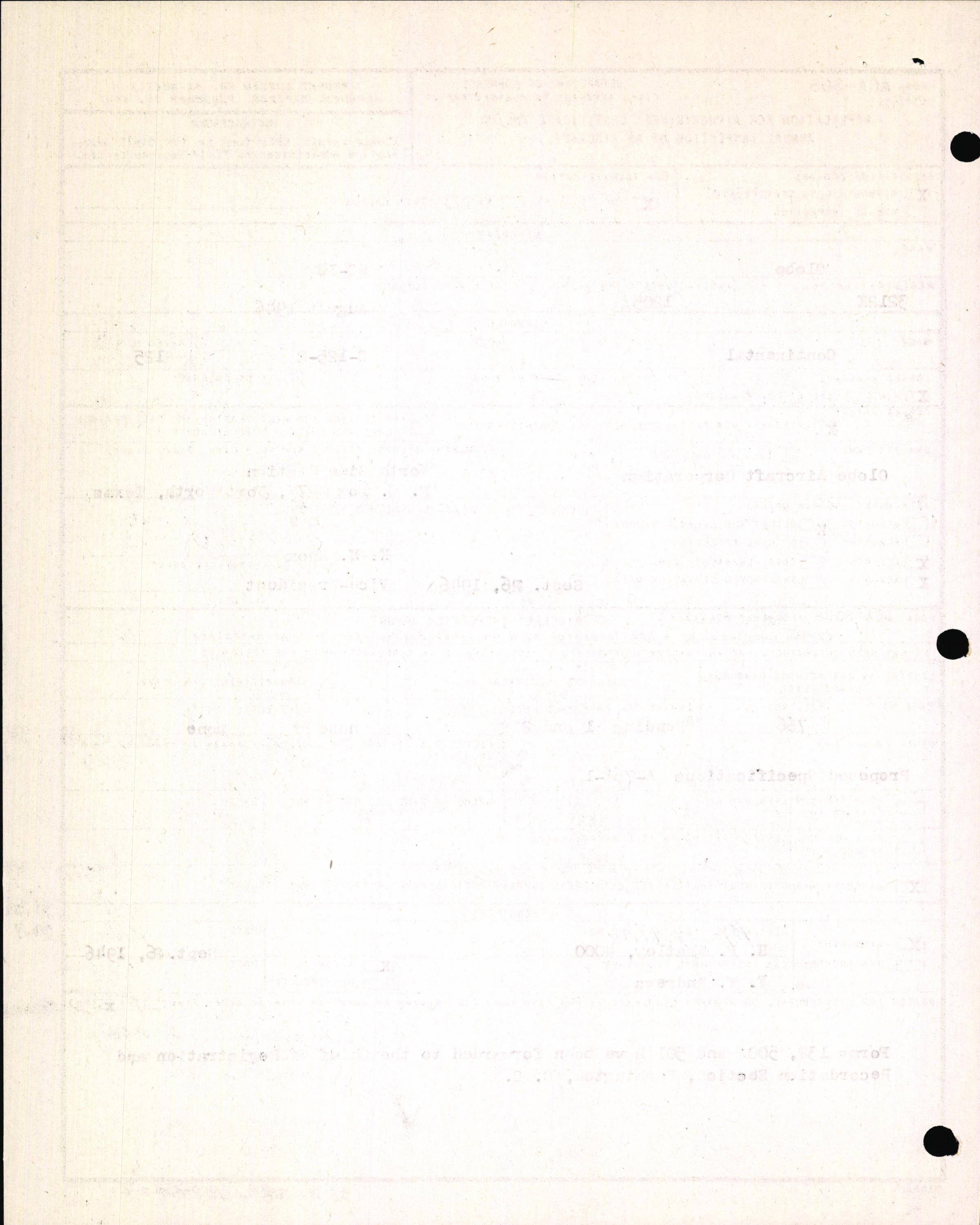 Sample page 4 from AirCorps Library document: Technical Information for Serial Number 1205