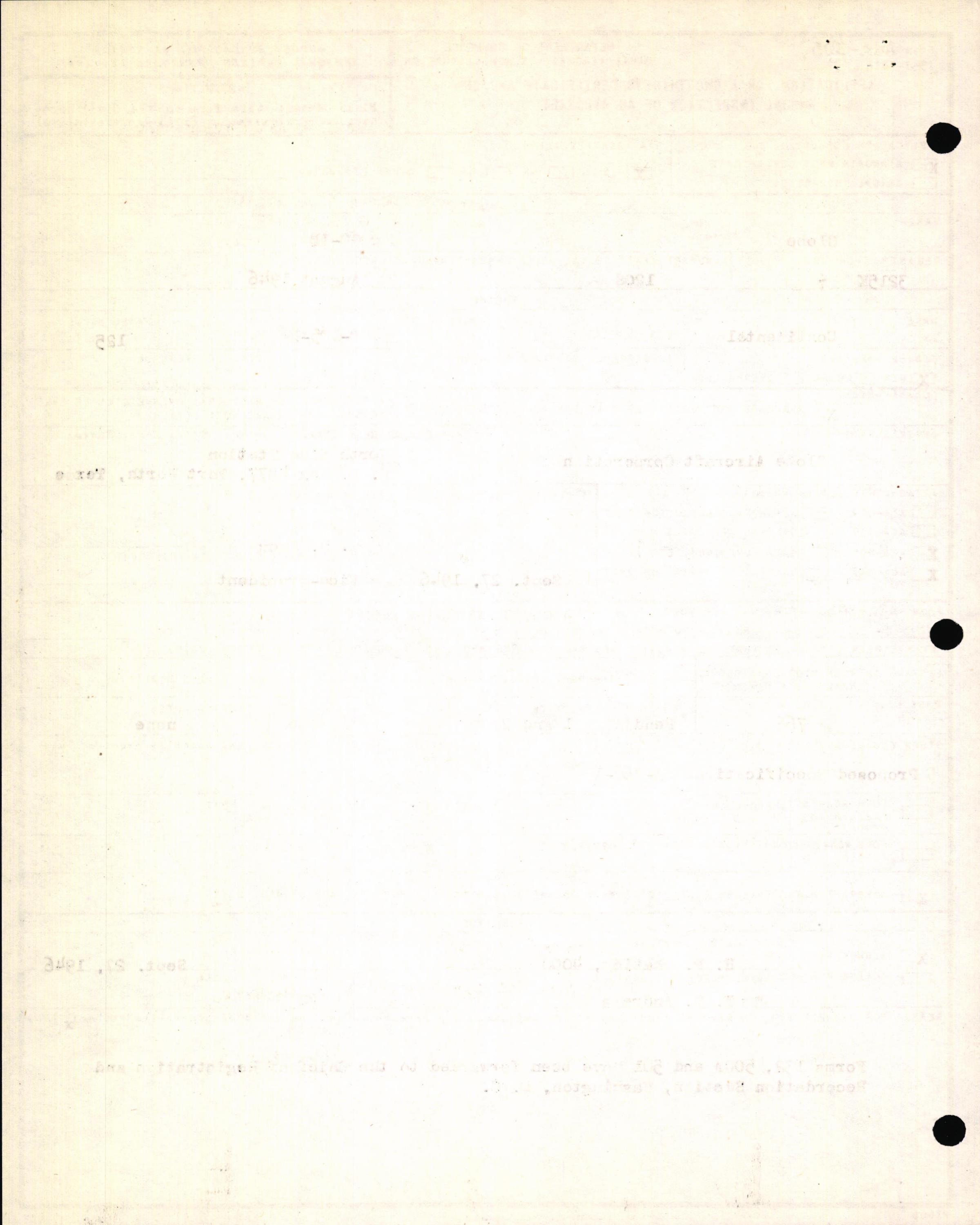 Sample page 4 from AirCorps Library document: Technical Information for Serial Number 1208