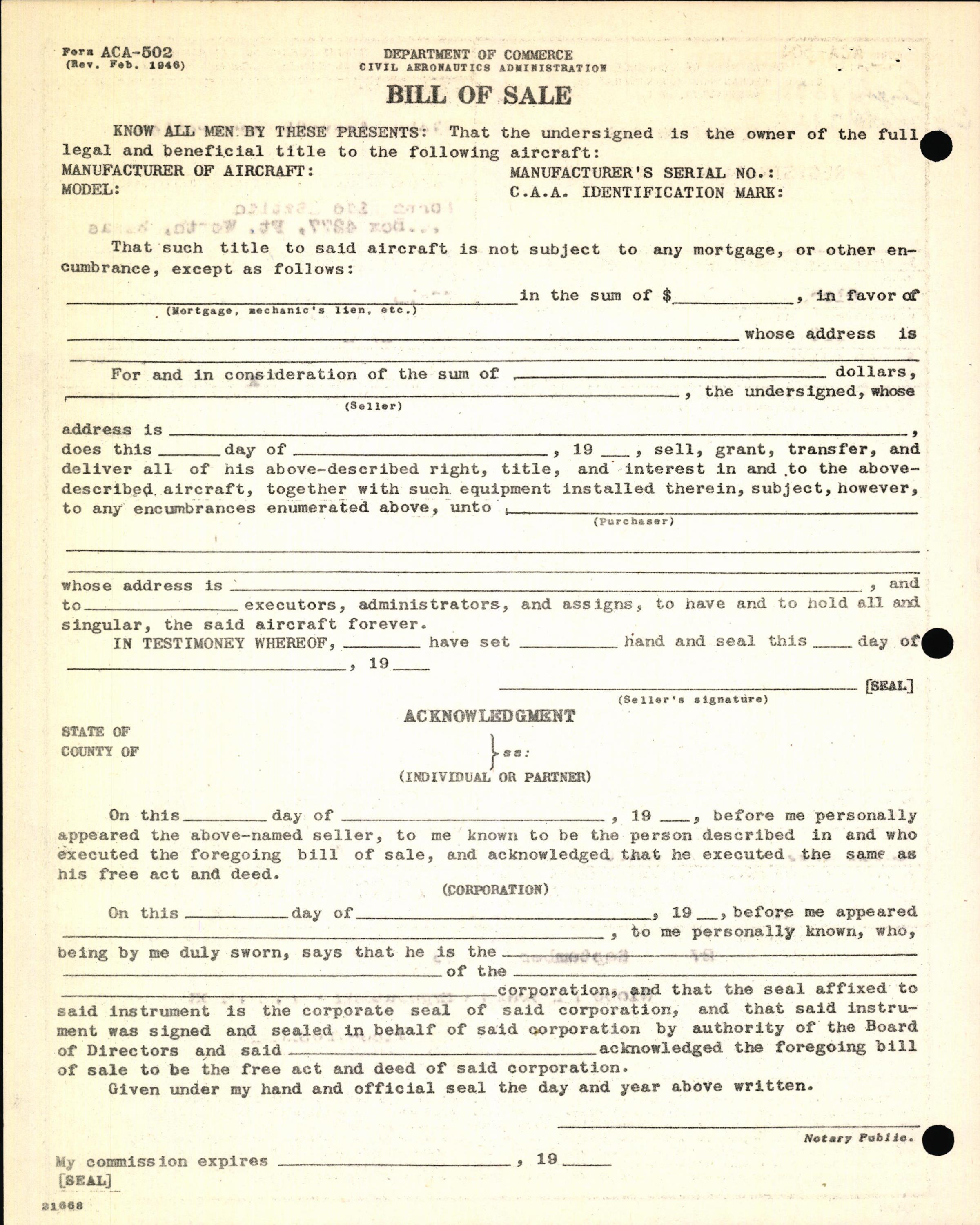 Sample page 6 from AirCorps Library document: Technical Information for Serial Number 1210