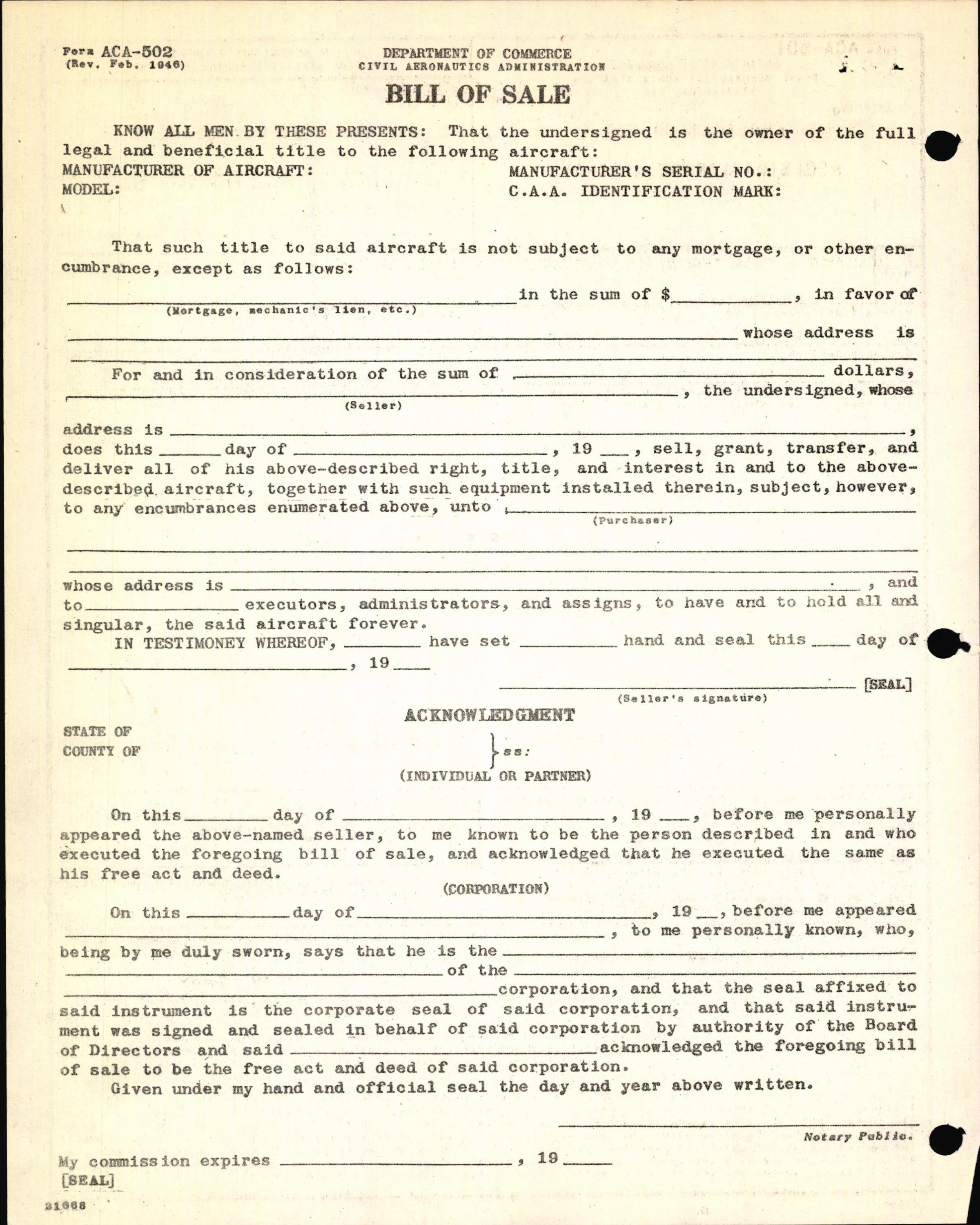 Sample page 6 from AirCorps Library document: Technical Information for Serial Number 1213