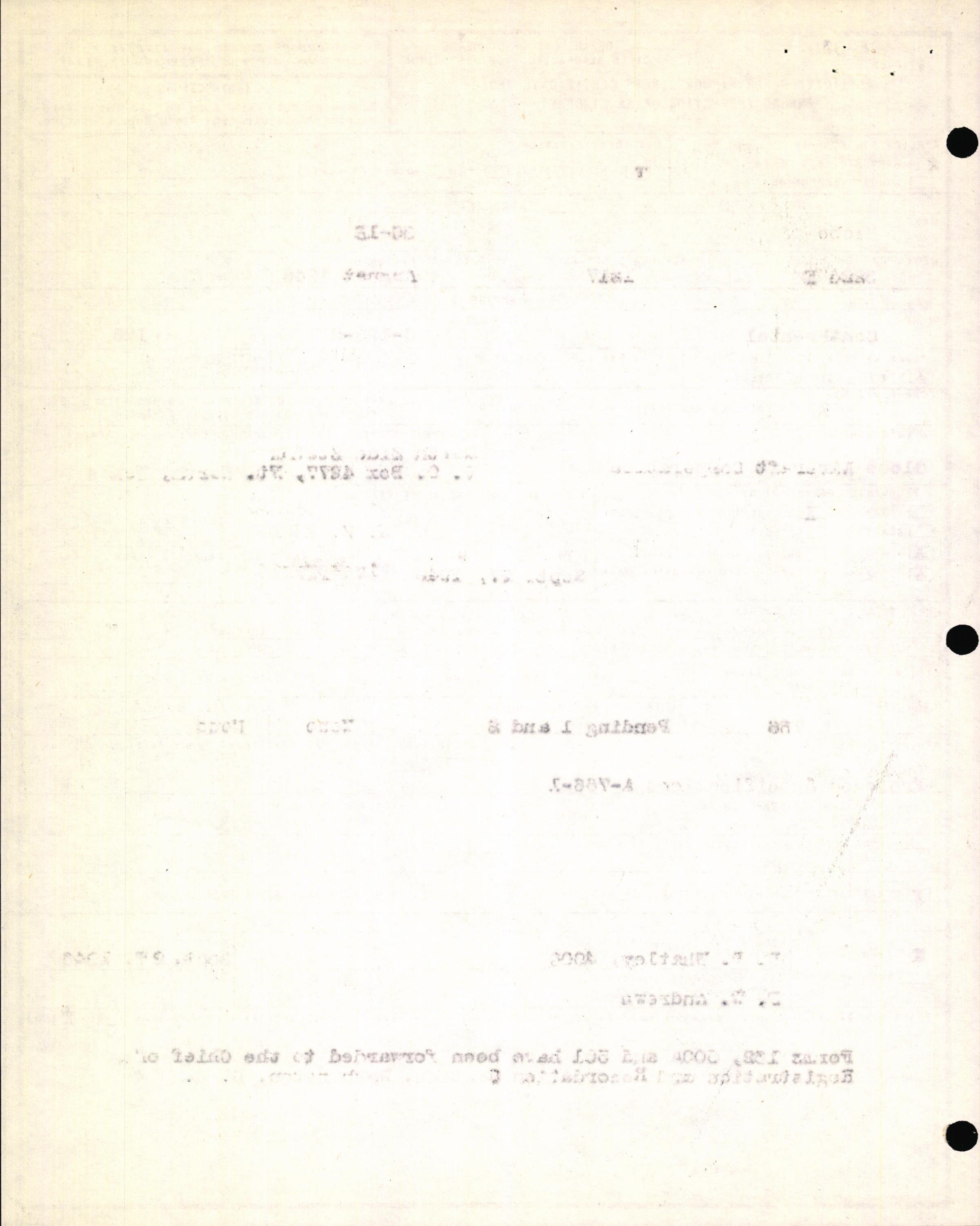 Sample page 4 from AirCorps Library document: Technical Information for Serial Number 1217