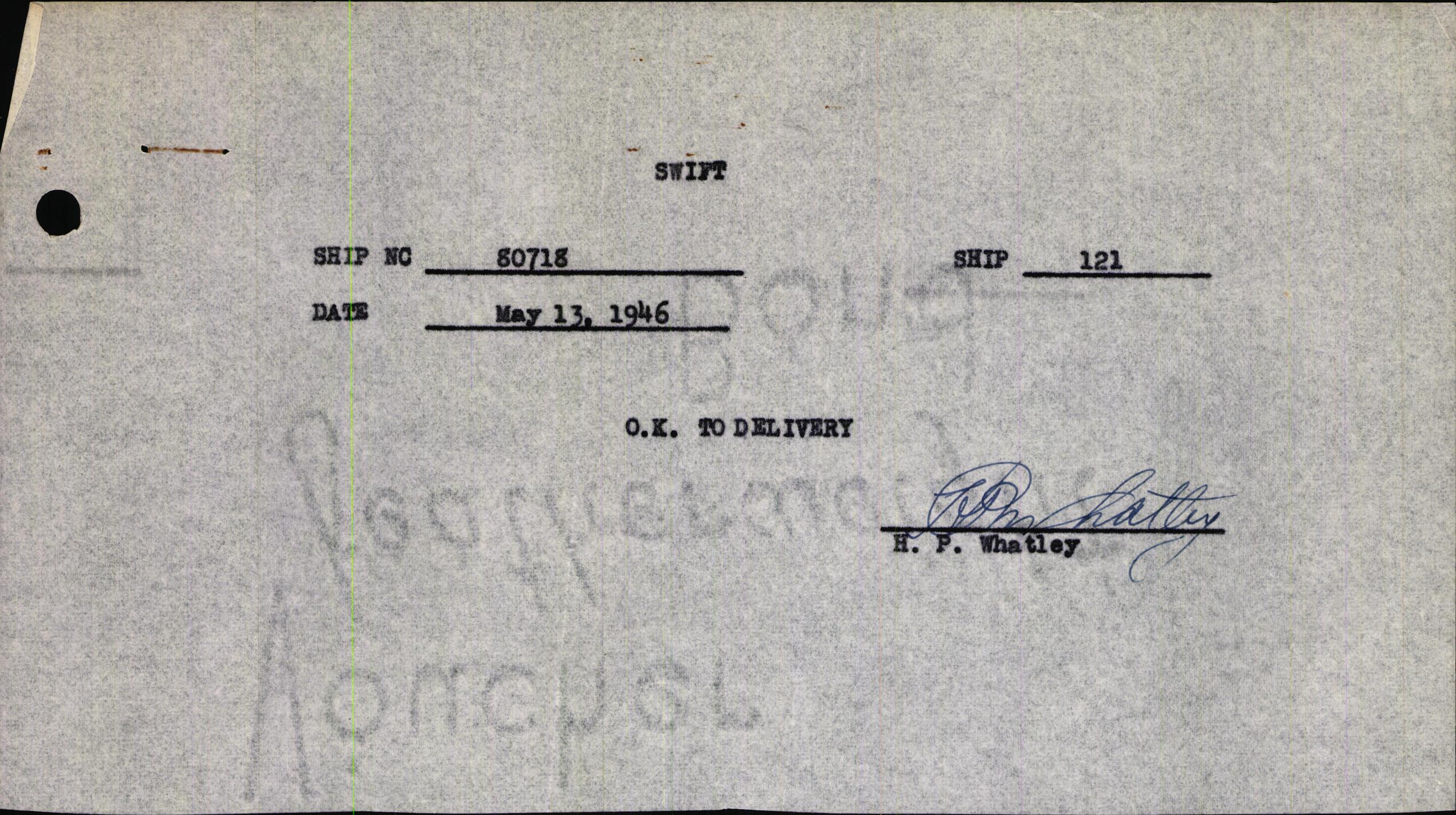 Sample page 3 from AirCorps Library document: Technical Information for Serial Number 121