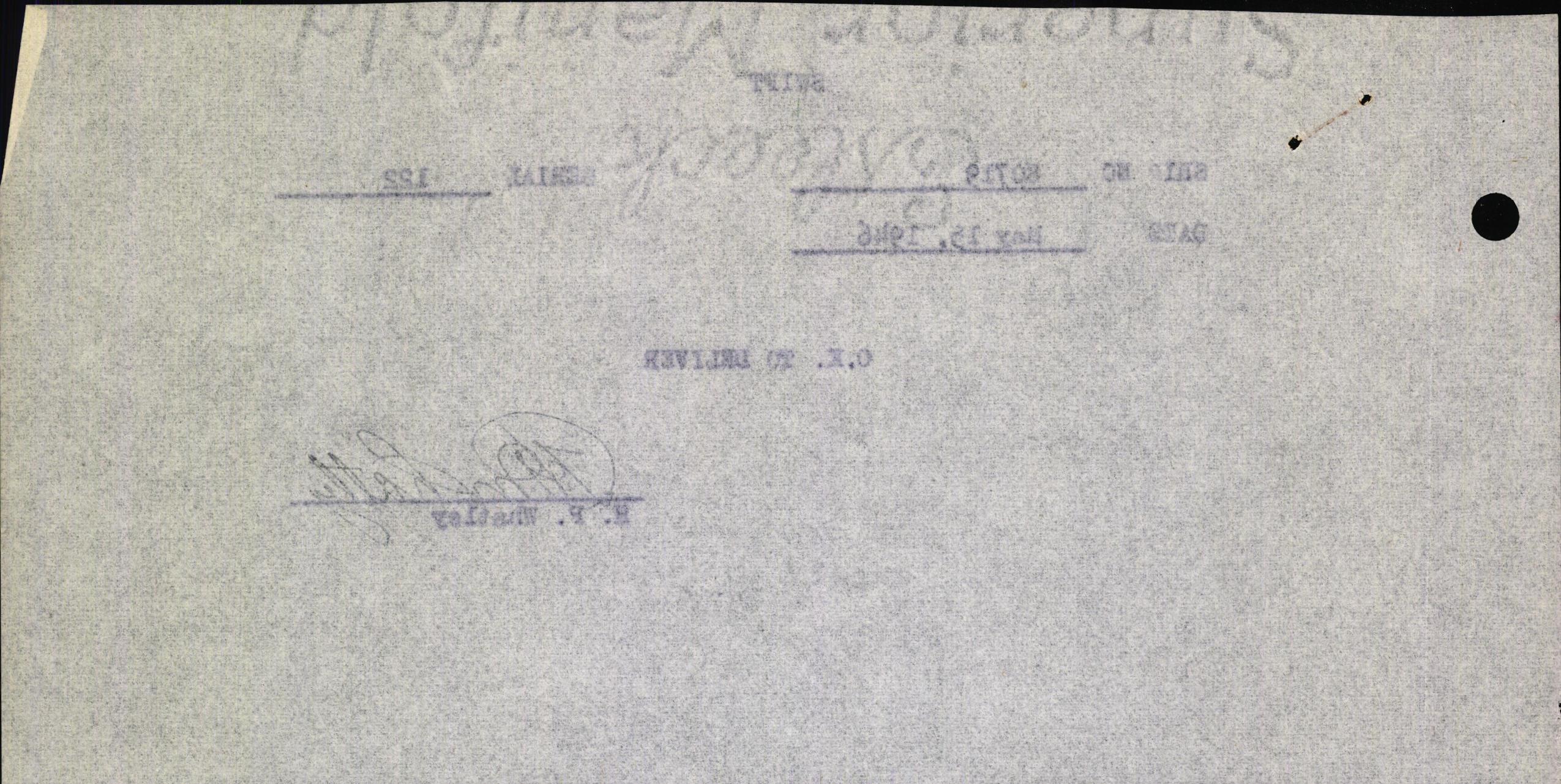 Sample page 4 from AirCorps Library document: Technical Information for Serial Number 122