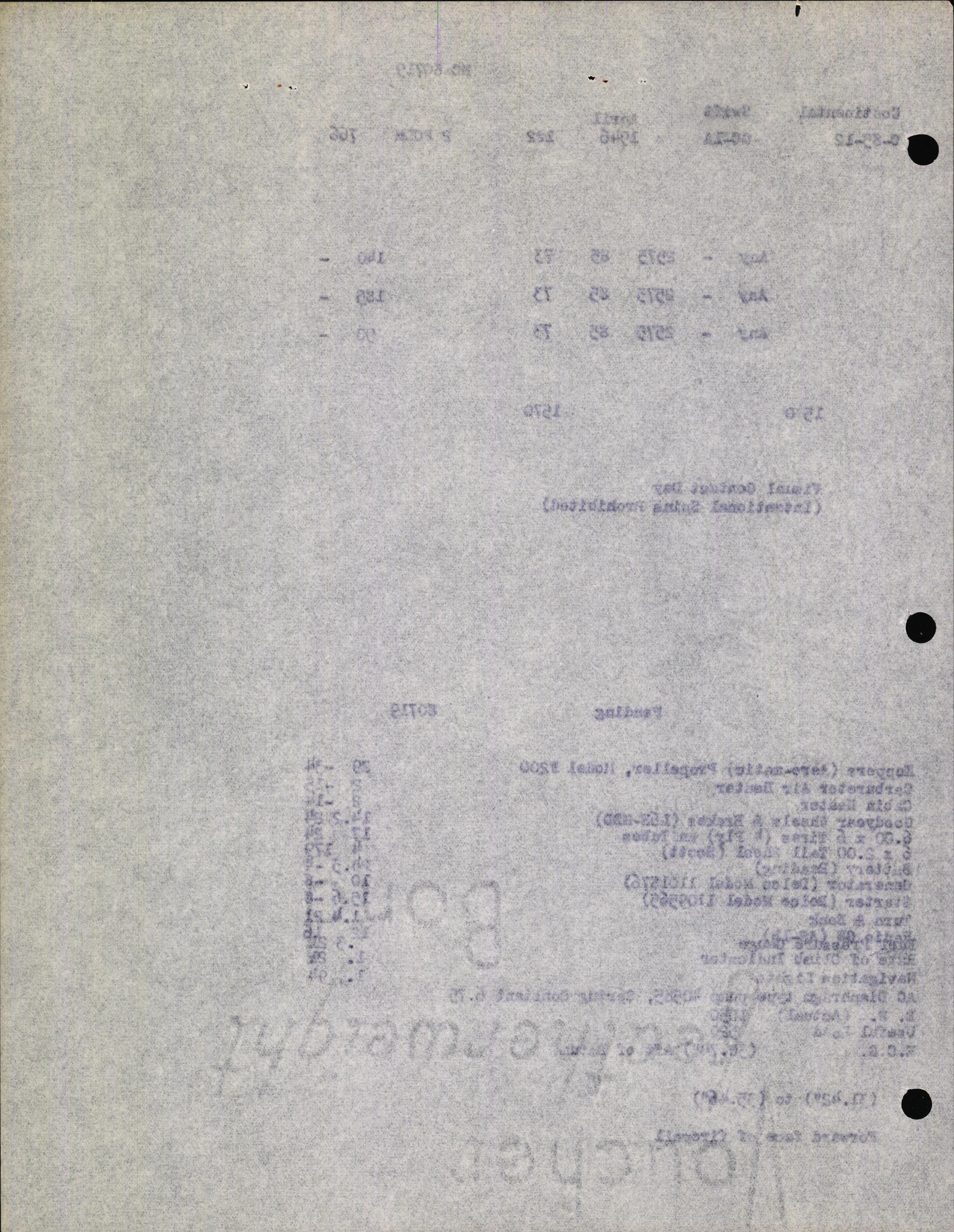 Sample page 6 from AirCorps Library document: Technical Information for Serial Number 122