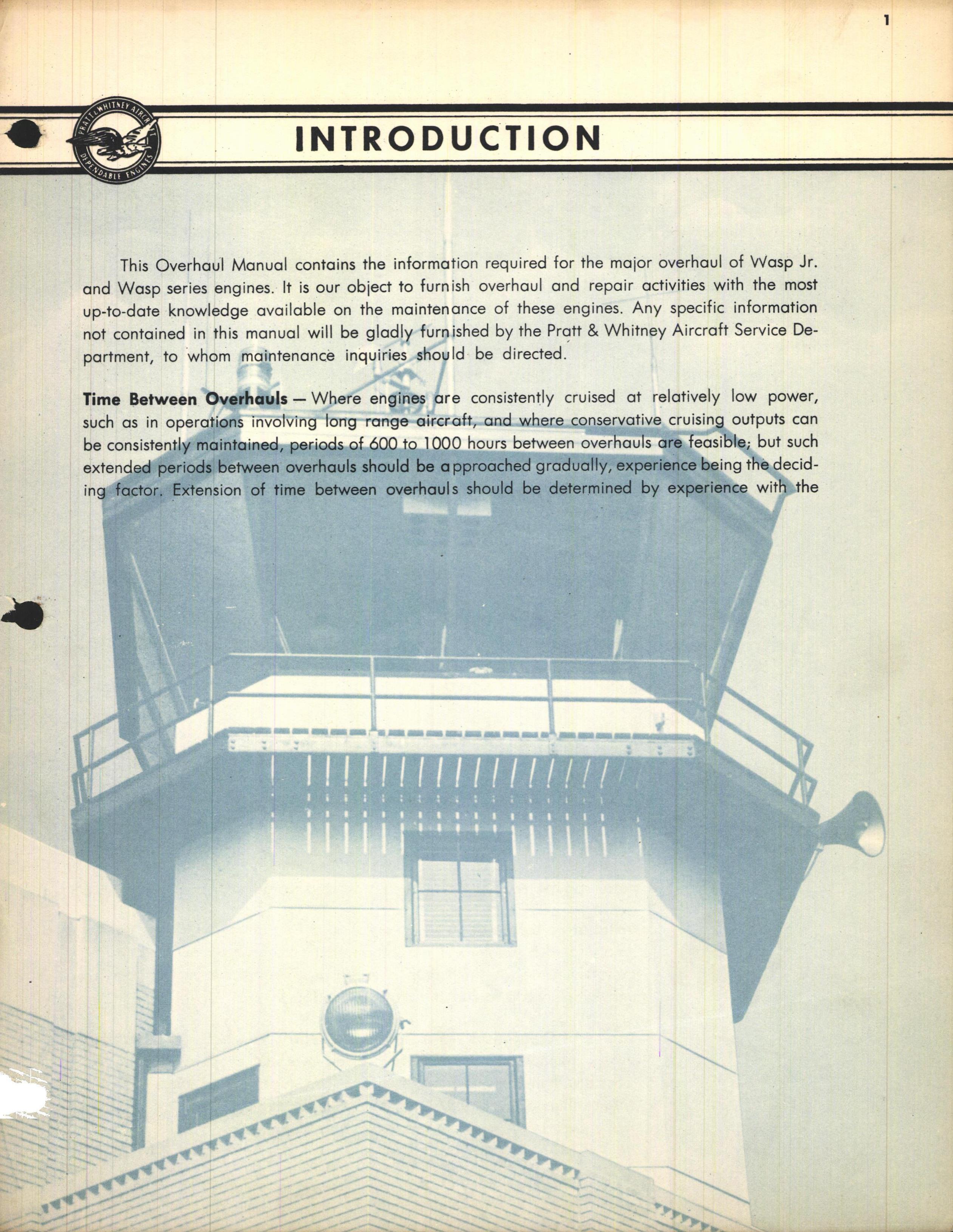 Sample page 9 from AirCorps Library document: Overhaul Manual for Wasp Jr. (R-985) and Wasp (R-1340) Engines