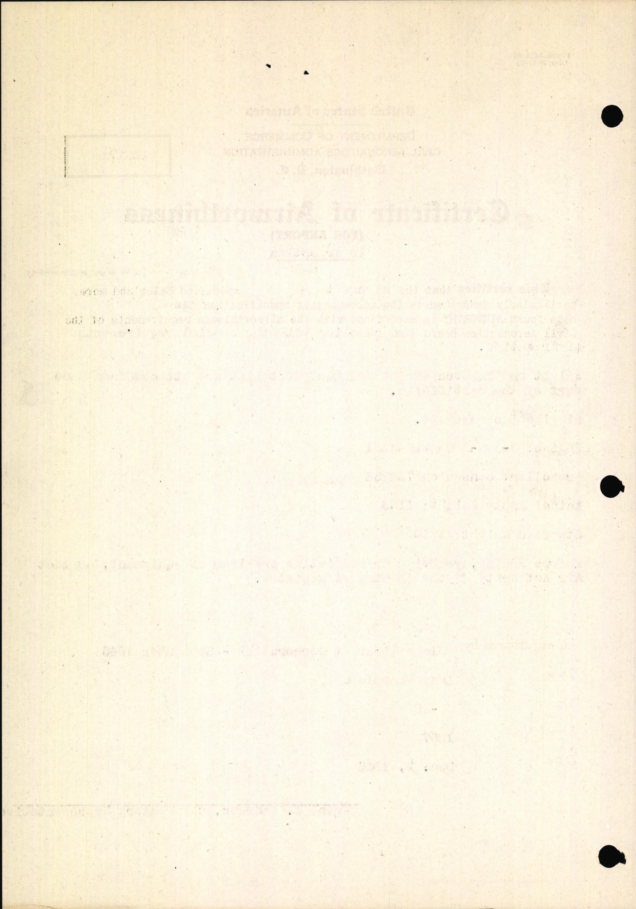 Sample page 6 from AirCorps Library document: Technical Information for Serial Number 1267