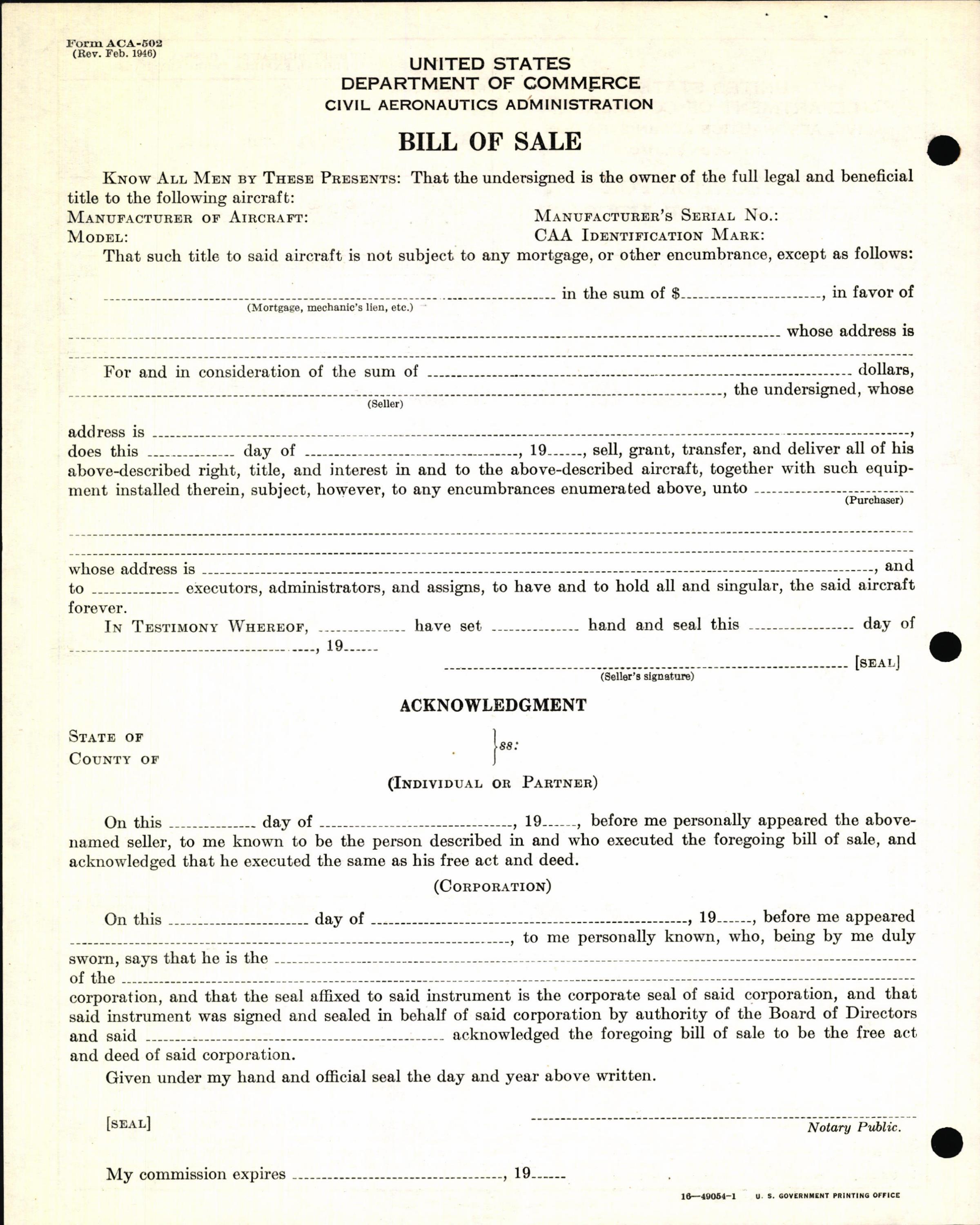 Sample page 8 from AirCorps Library document: Technical Information for Serial Number 1269