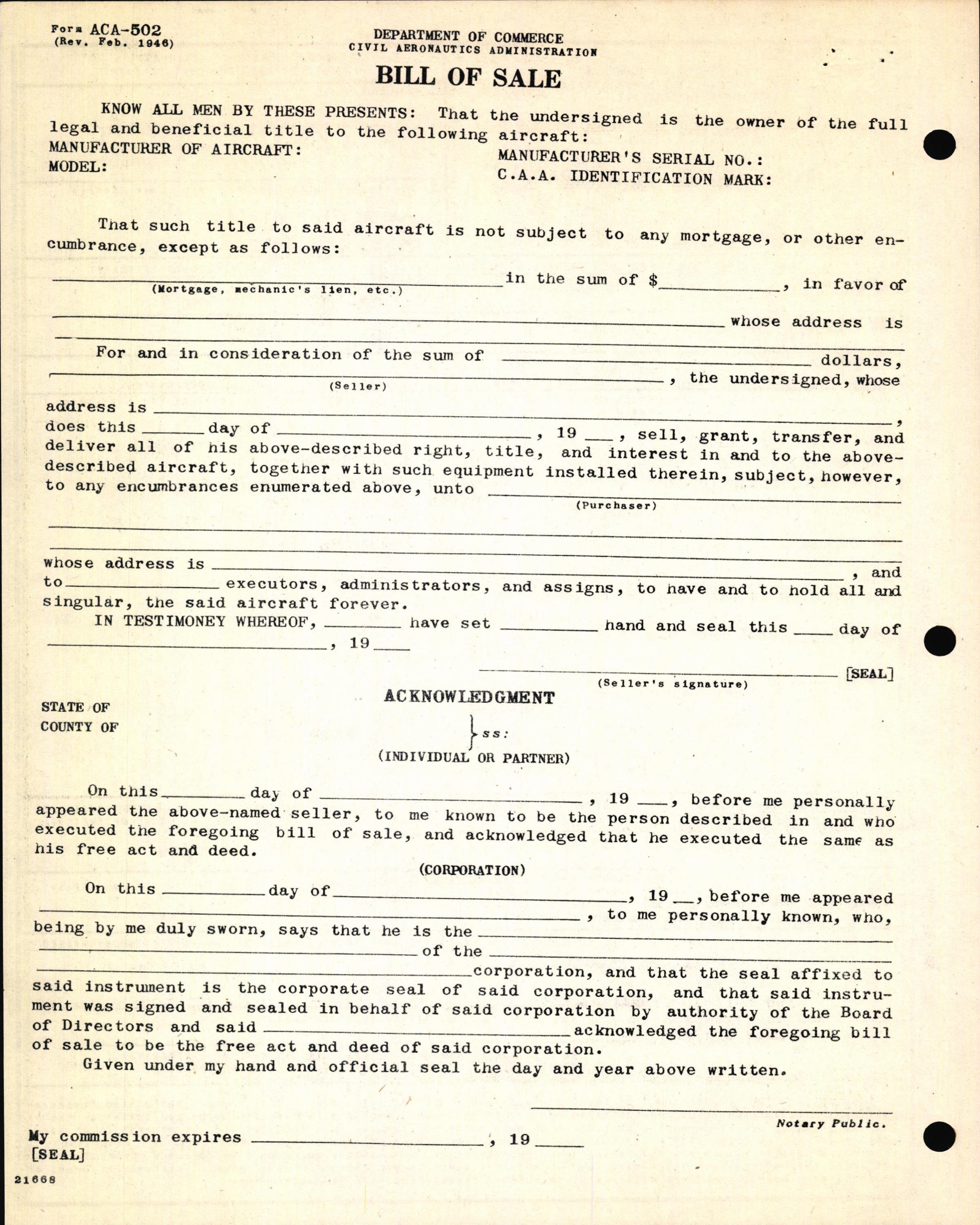 Sample page 4 from AirCorps Library document: Technical Information for Serial Number 1279