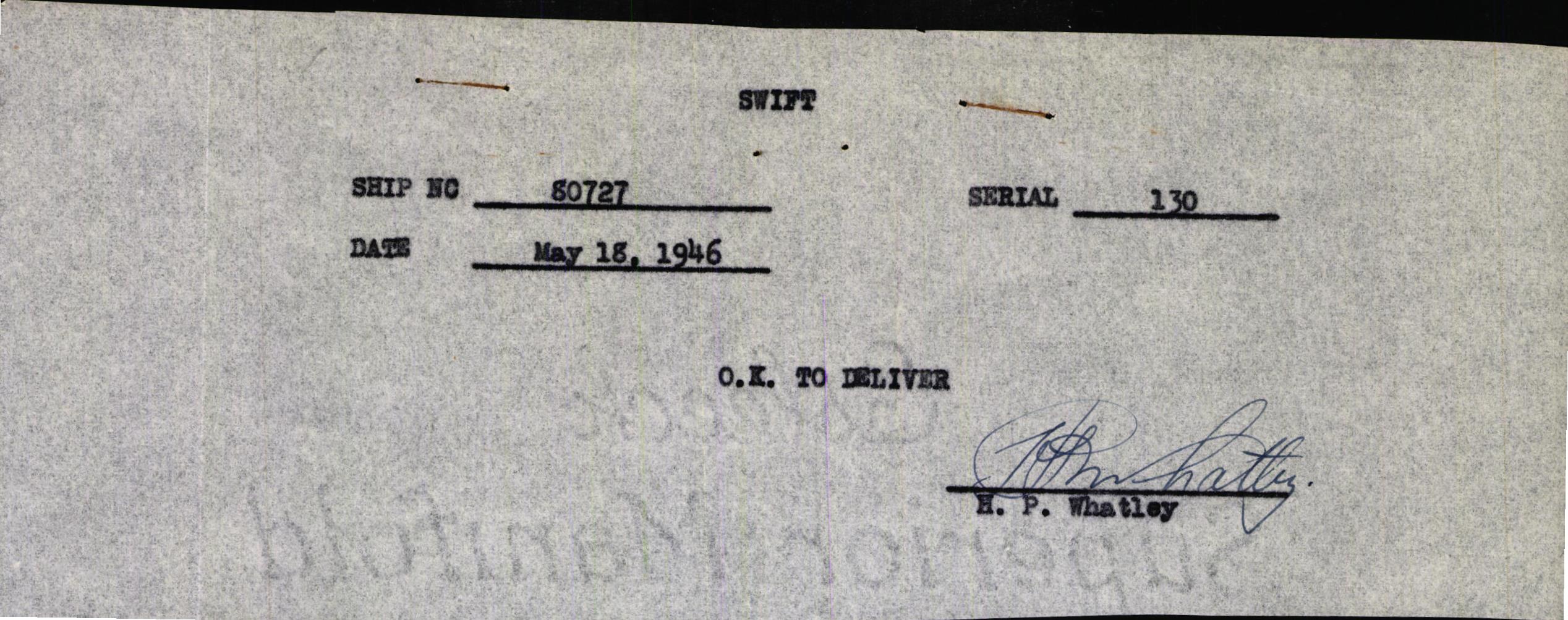 Sample page 3 from AirCorps Library document: Technical Information for Serial Number 130