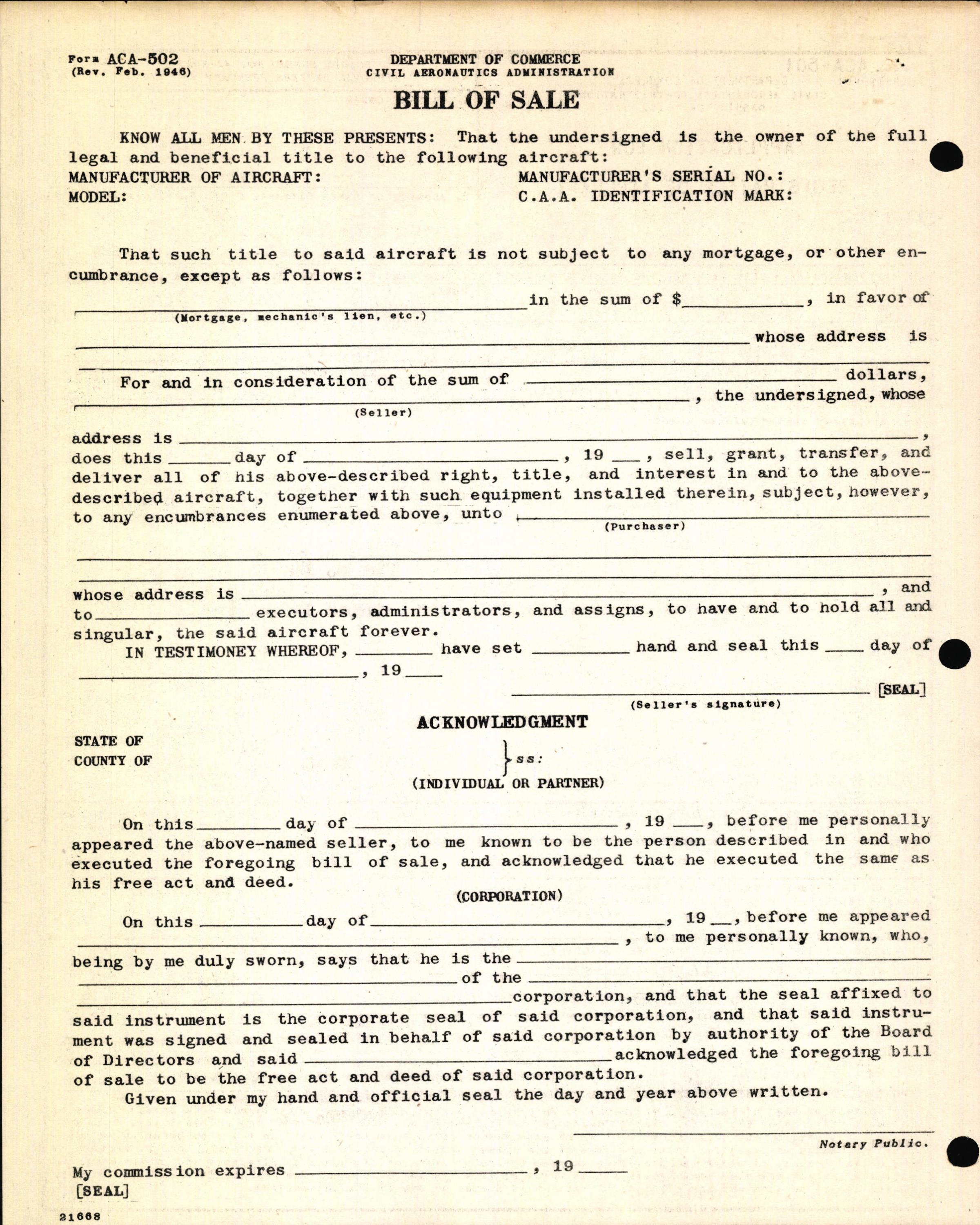 Sample page 4 from AirCorps Library document: Technical Information for Serial Number 1312