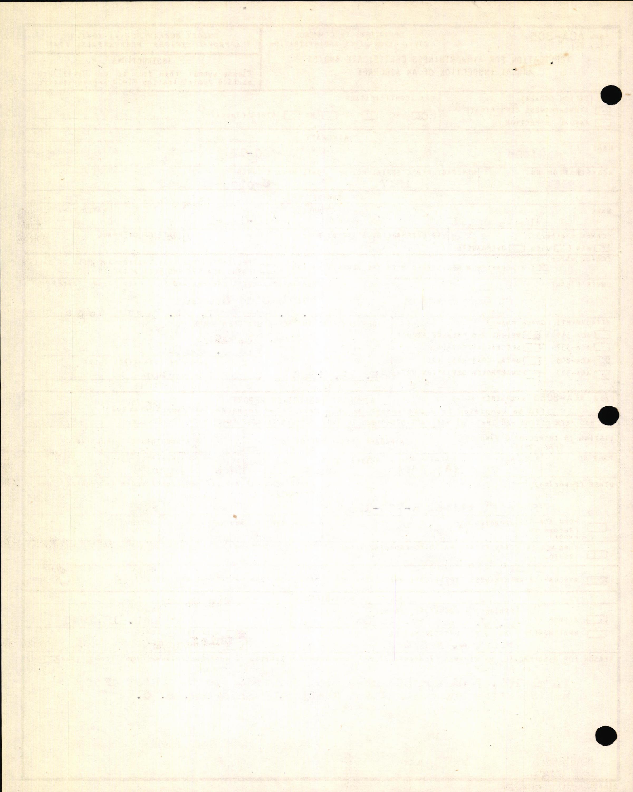 Sample page 4 from AirCorps Library document: Technical Information for Serial Number 1317