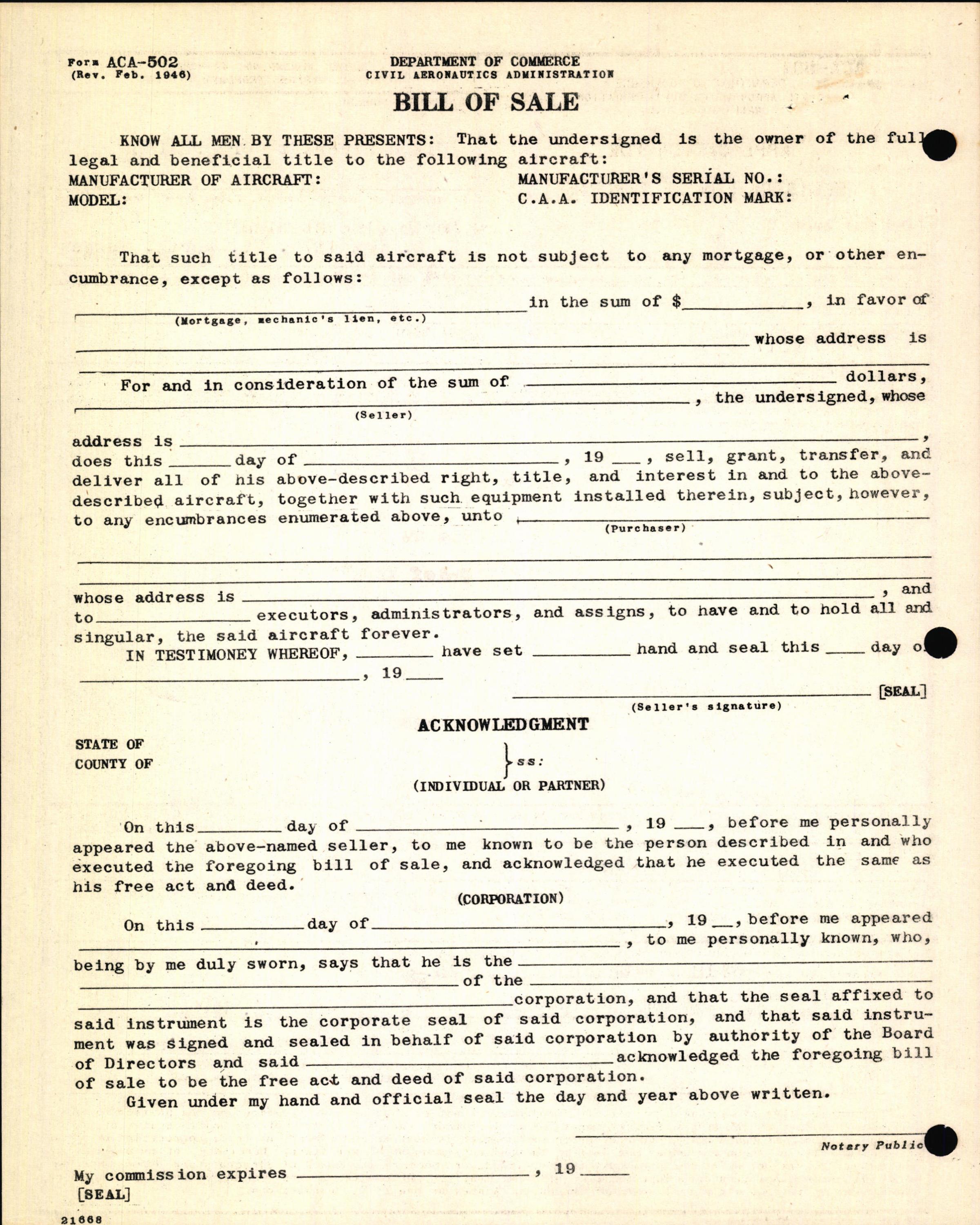 Sample page 6 from AirCorps Library document: Technical Information for Serial Number 1317