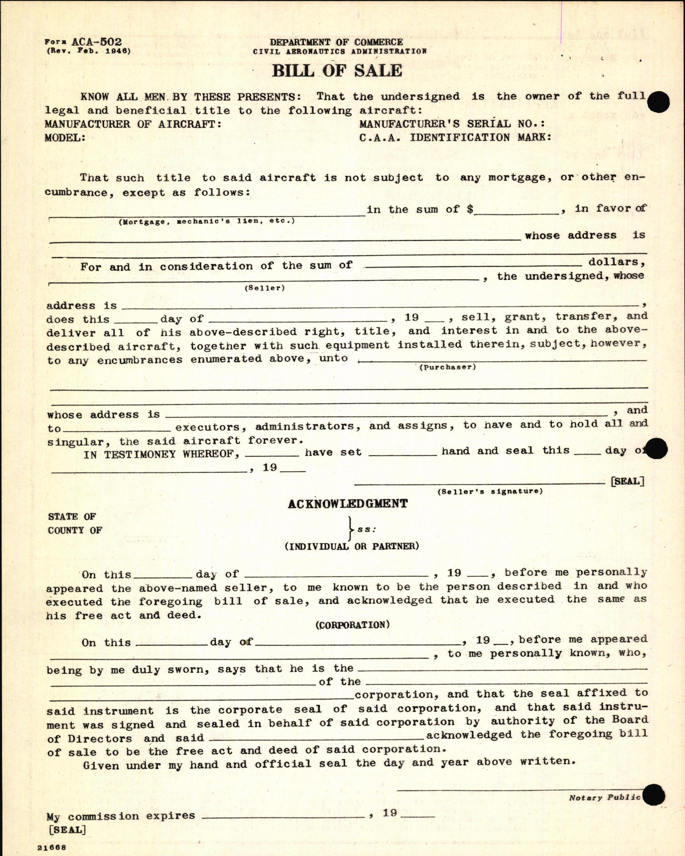Sample page 6 from AirCorps Library document: Technical Information for Serial Number 1322