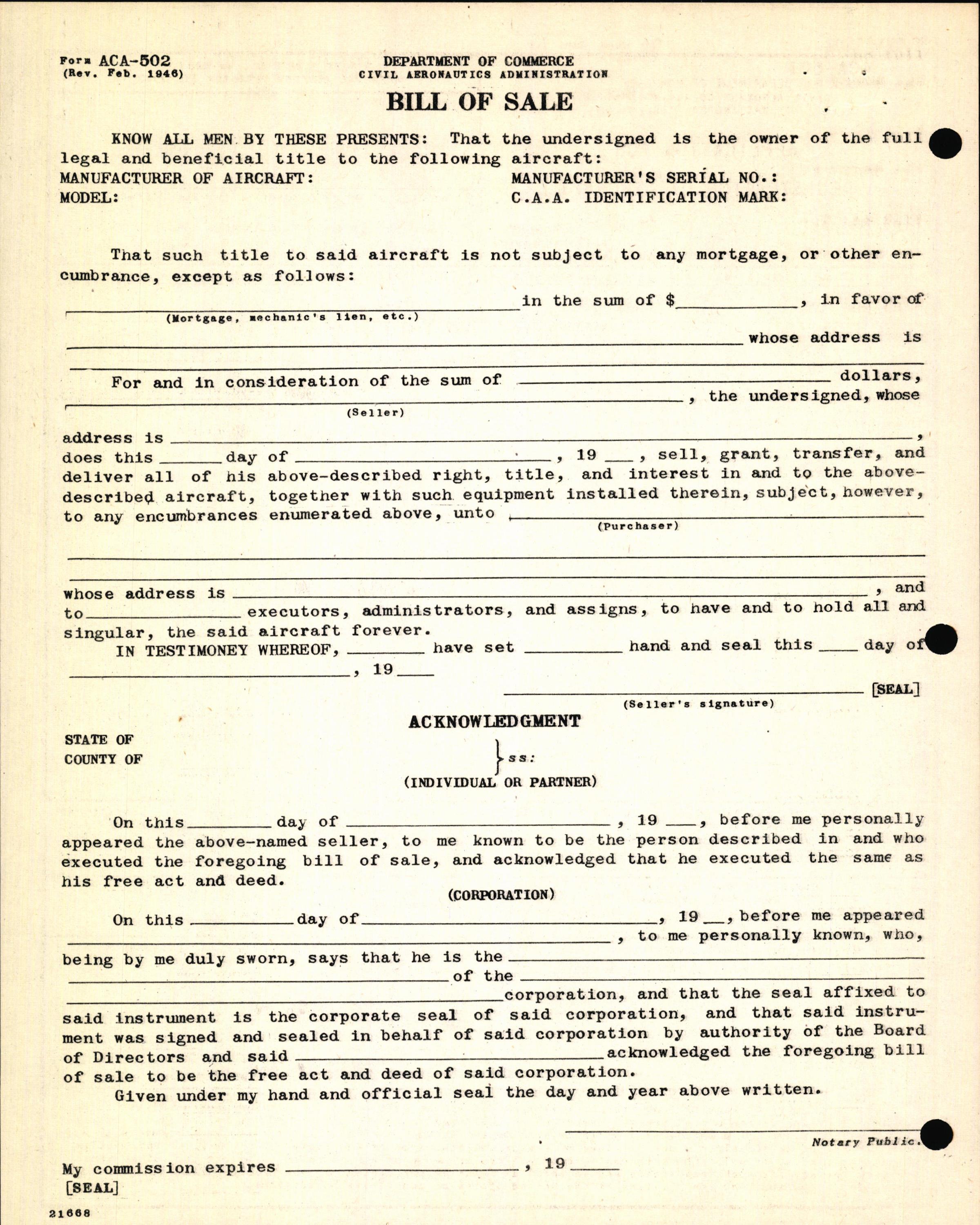 Sample page 6 from AirCorps Library document: Technical Information for Serial Number 1324