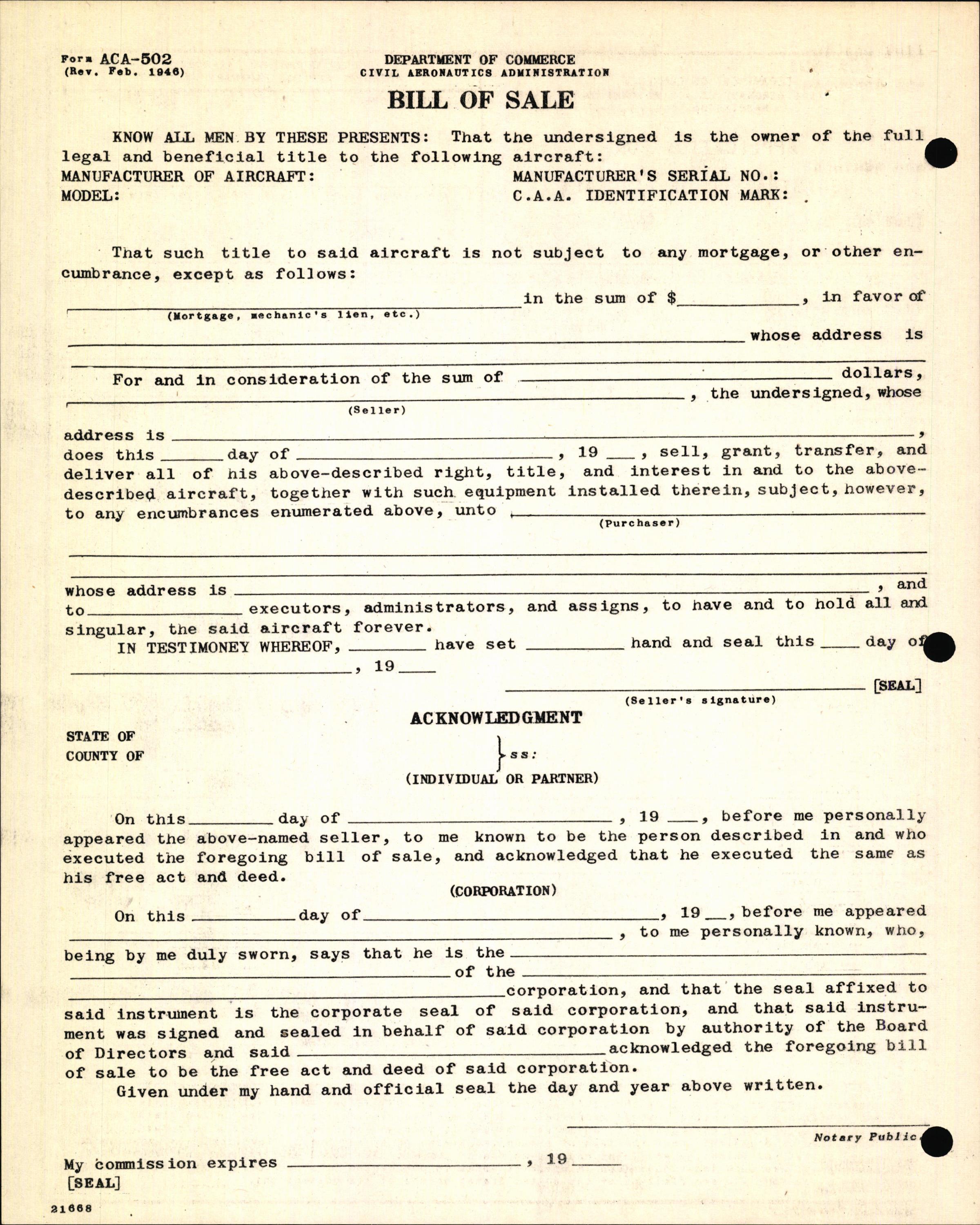 Sample page 6 from AirCorps Library document: Technical Information for Serial Number 1327