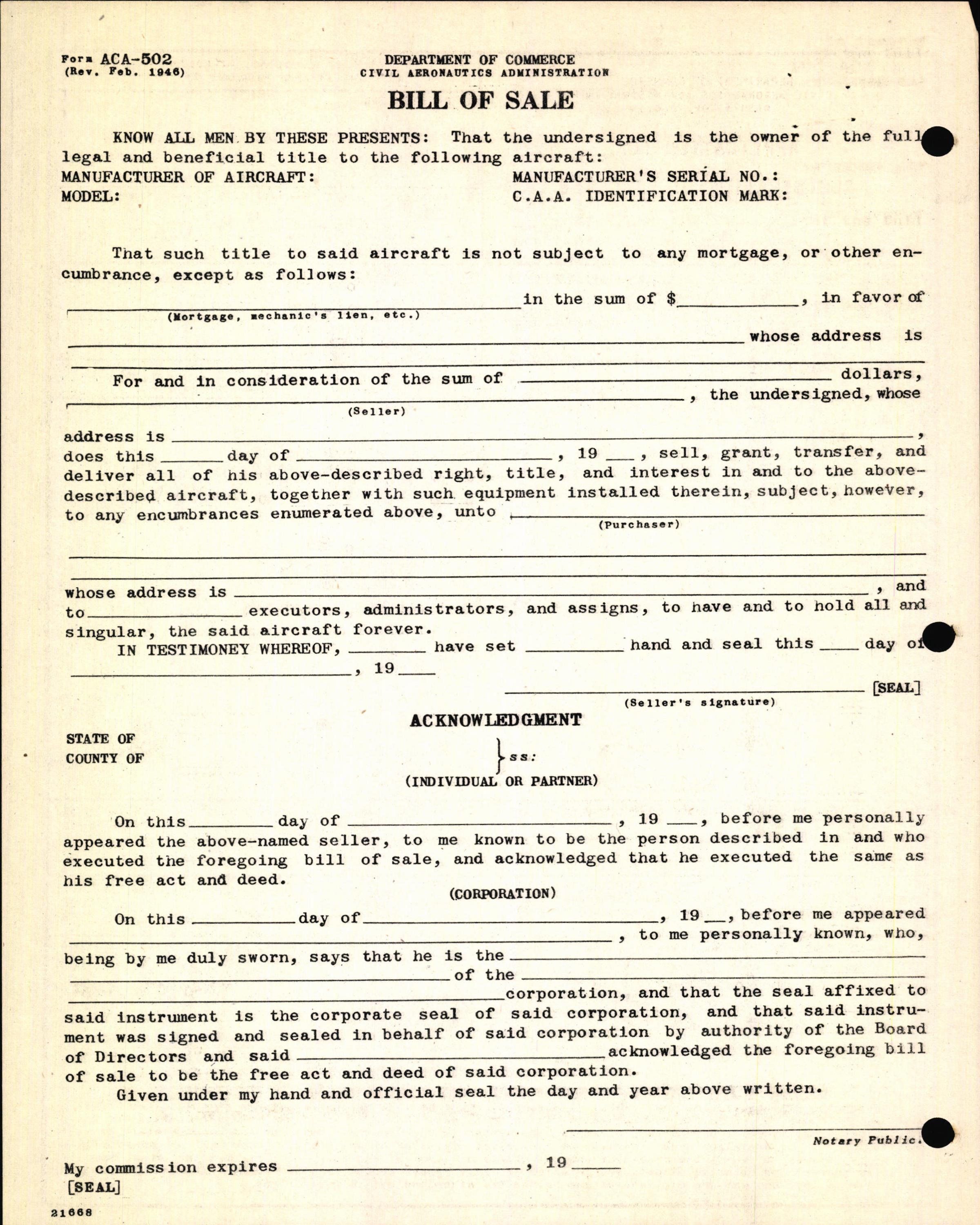 Sample page 4 from AirCorps Library document: Technical Information for Serial Number 1330