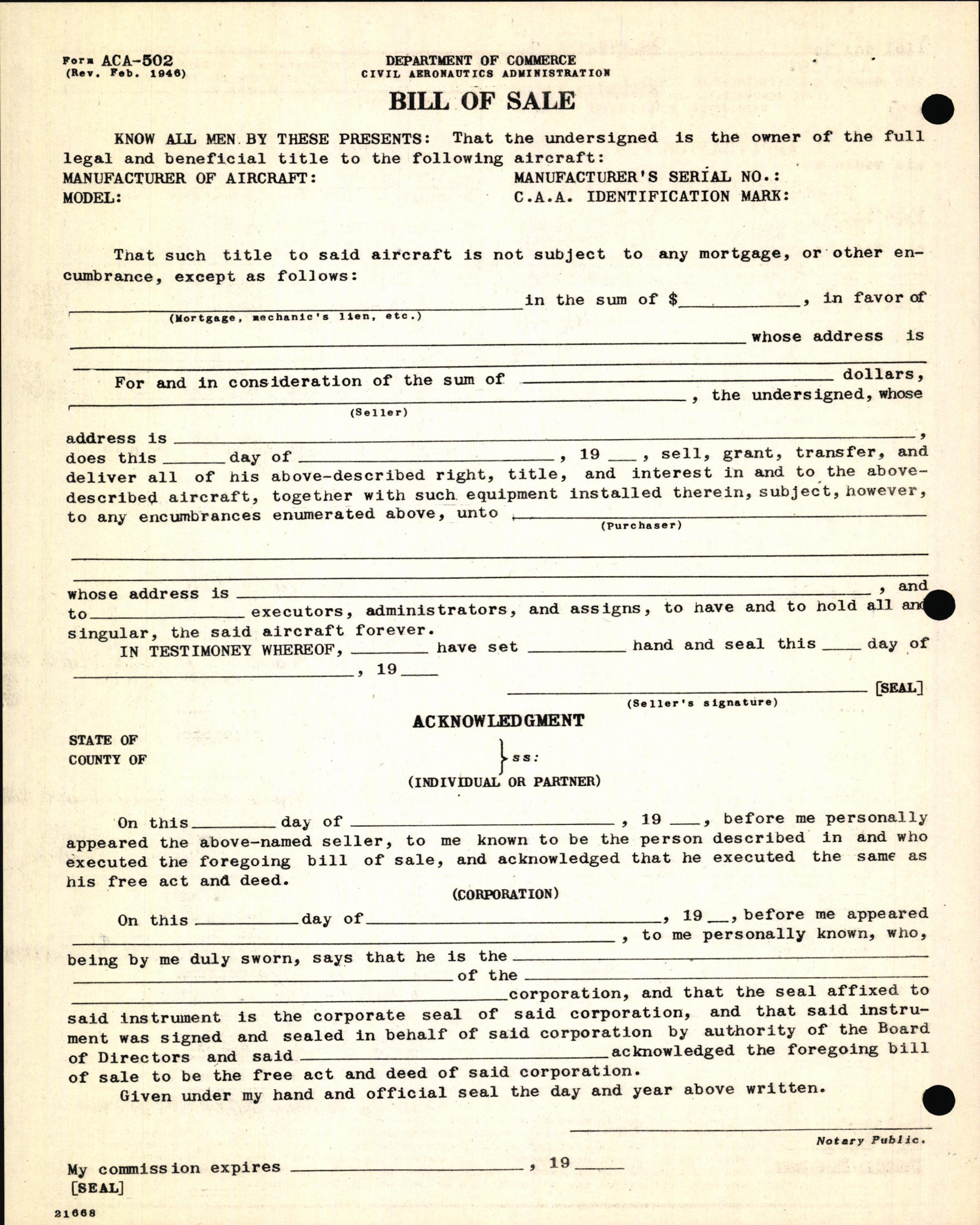 Sample page 6 from AirCorps Library document: Technical Information for Serial Number 1333