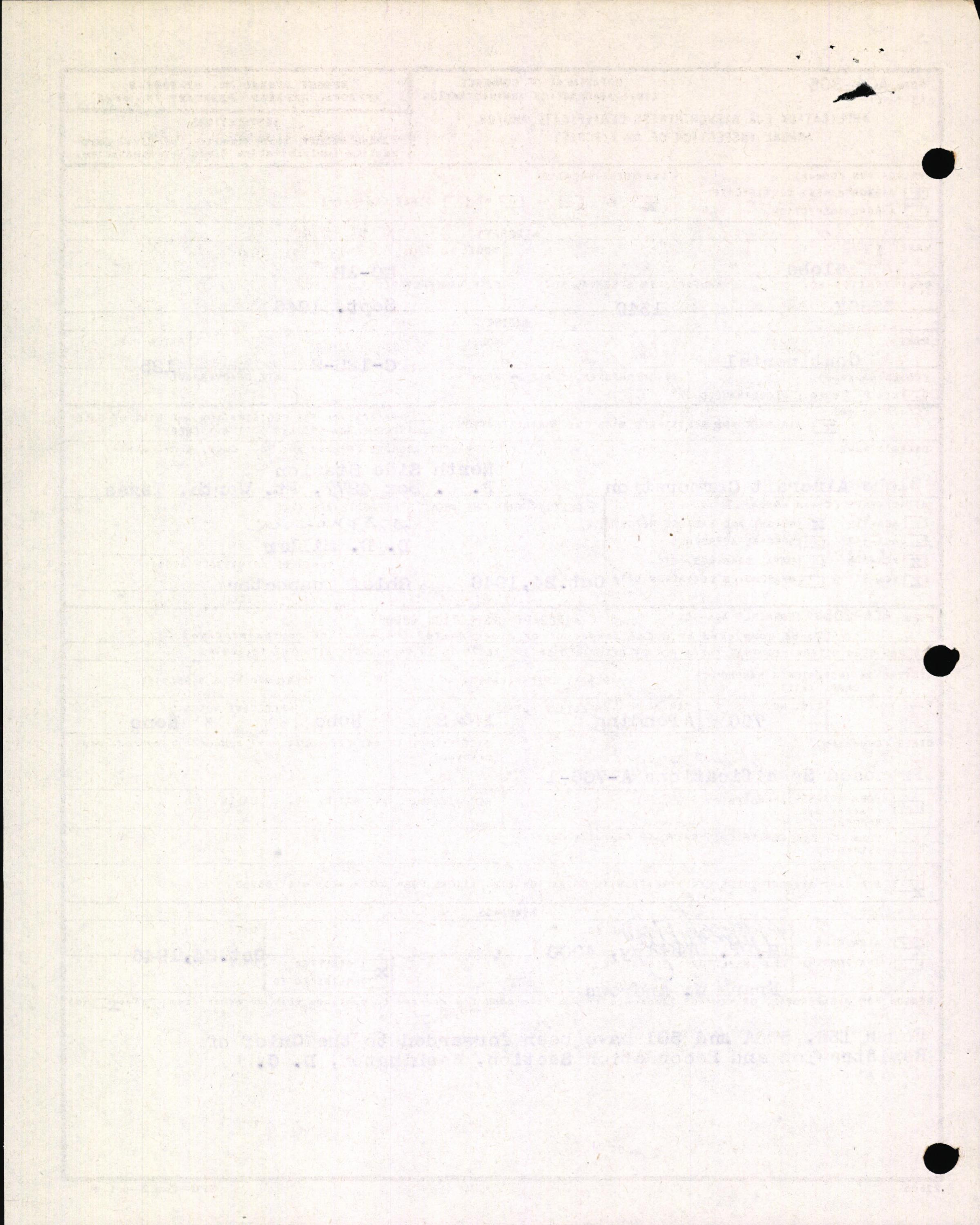 Sample page 4 from AirCorps Library document: Technical Information for Serial Number 1349