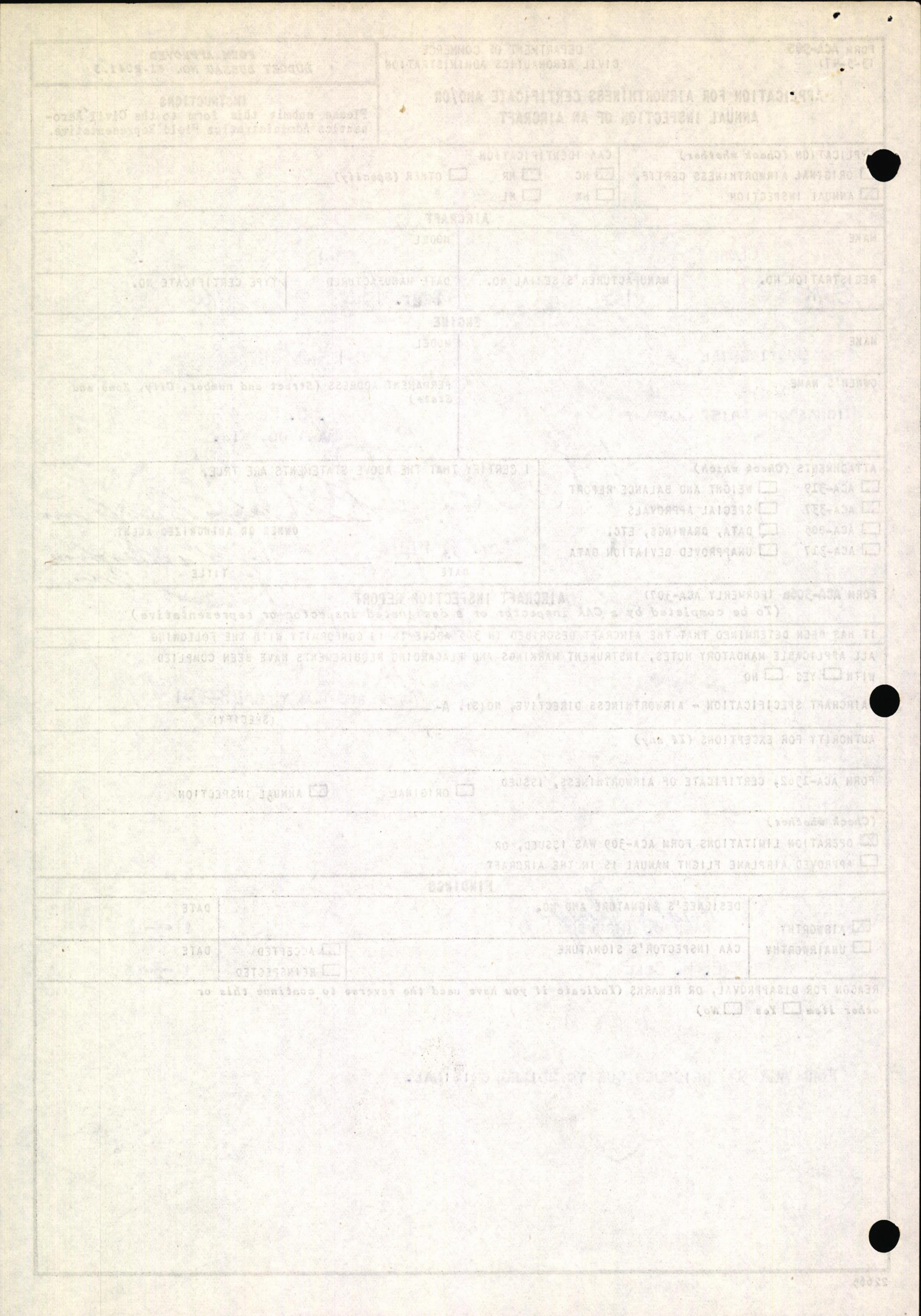 Sample page 4 from AirCorps Library document: Technical Information for Serial Number 1350
