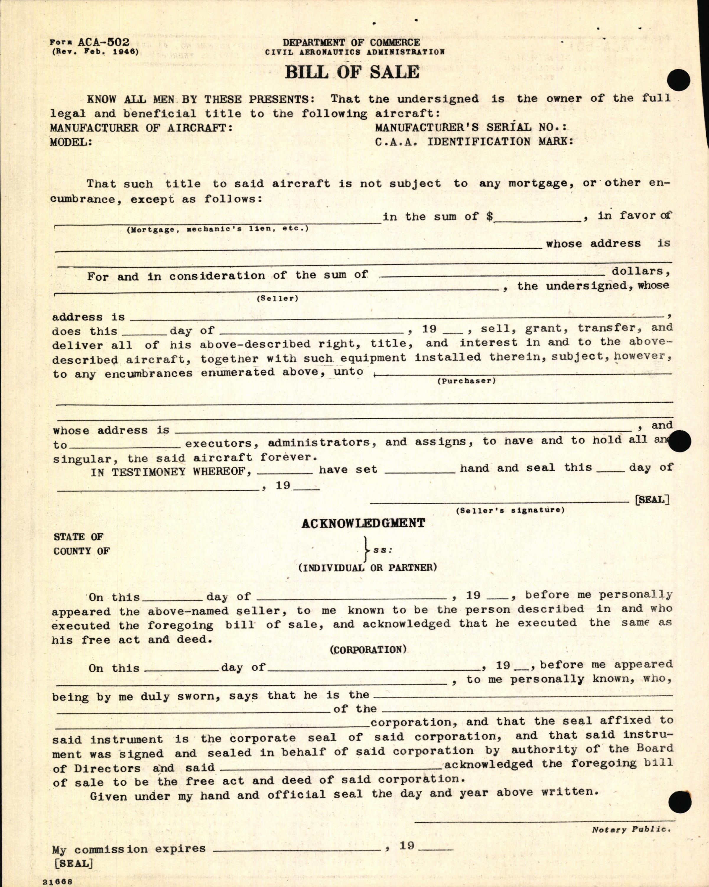 Sample page 8 from AirCorps Library document: Technical Information for Serial Number 1355