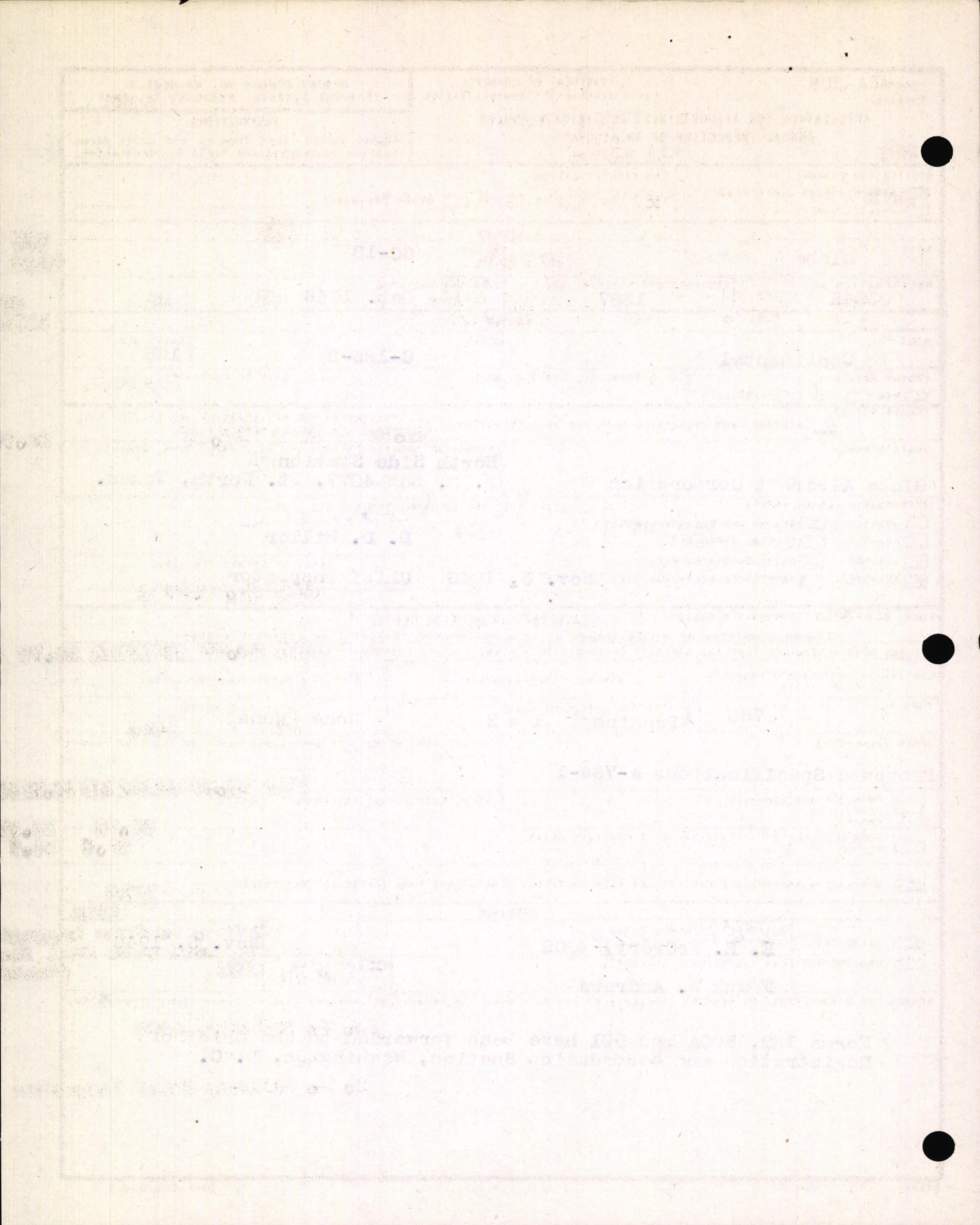 Sample page 4 from AirCorps Library document: Technical Information for Serial Number 1387